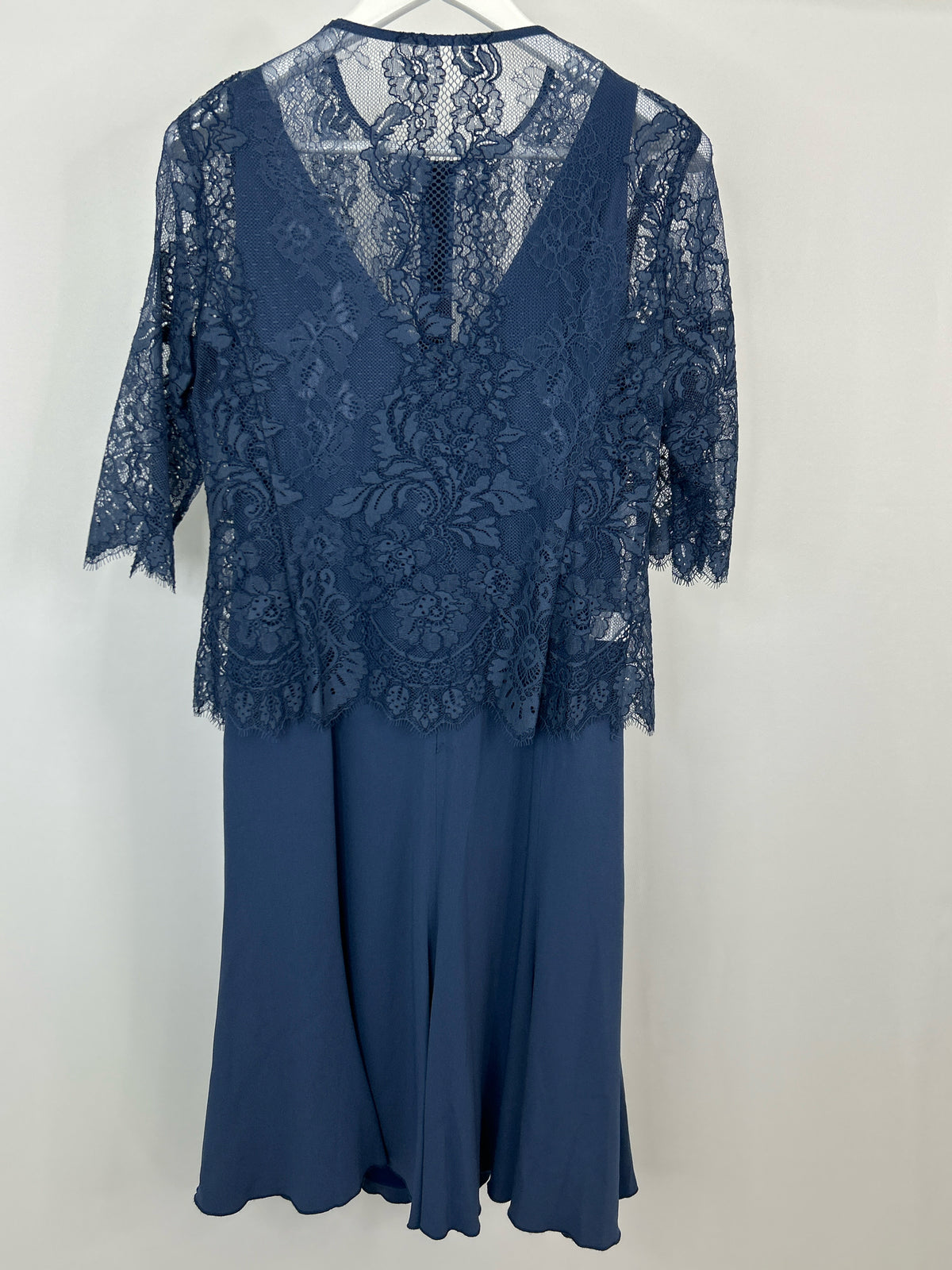NO BRAND Size 12 Slate Blue Women Dress