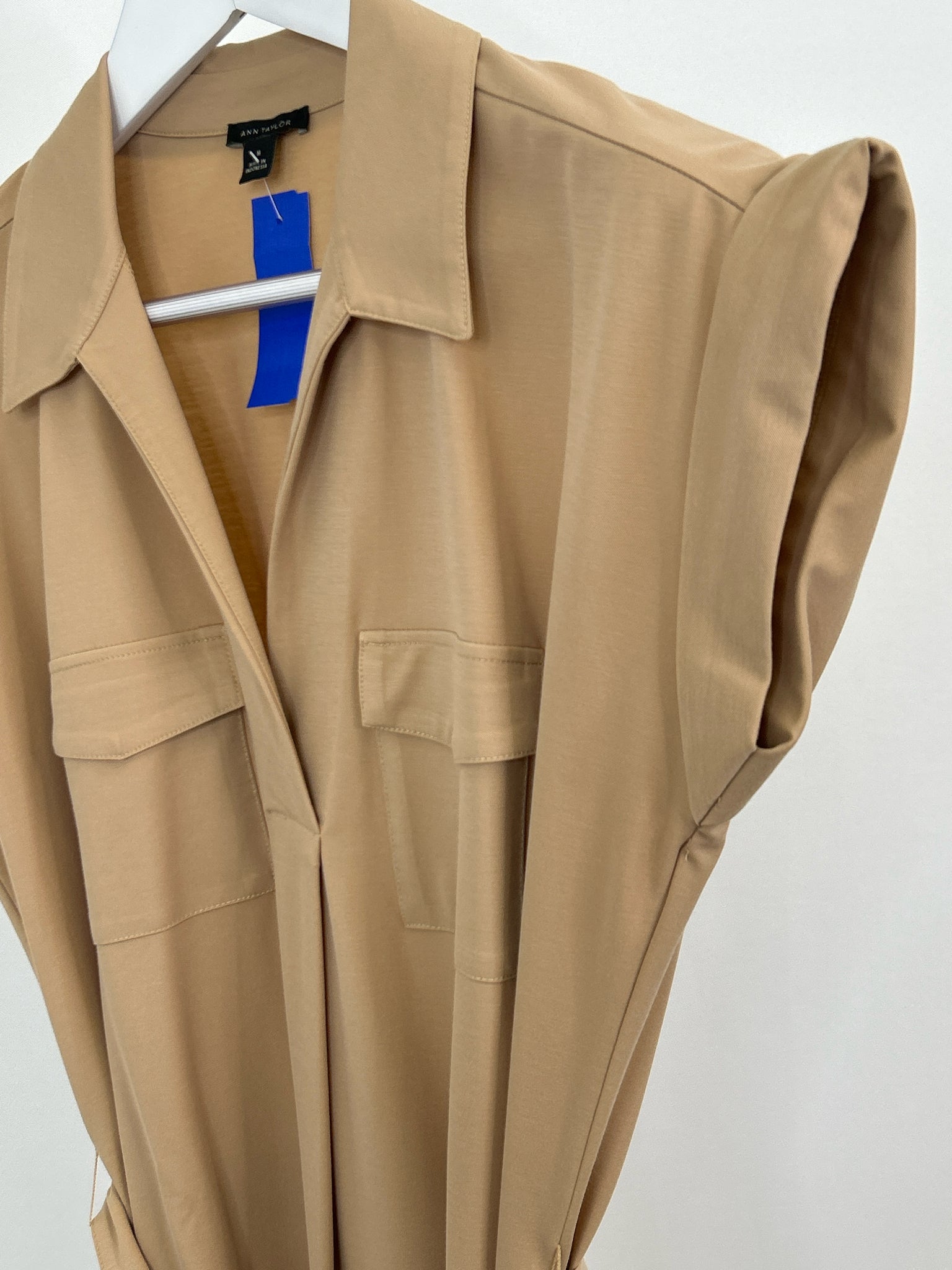 ANN TAYLOR Size M Light Brown Women Dress