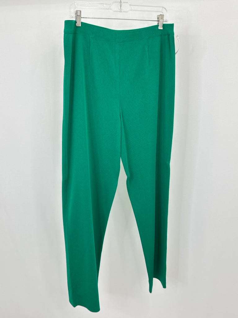 EXCLUSIVELY MISOOK Women Size XL Kelly Green Pants