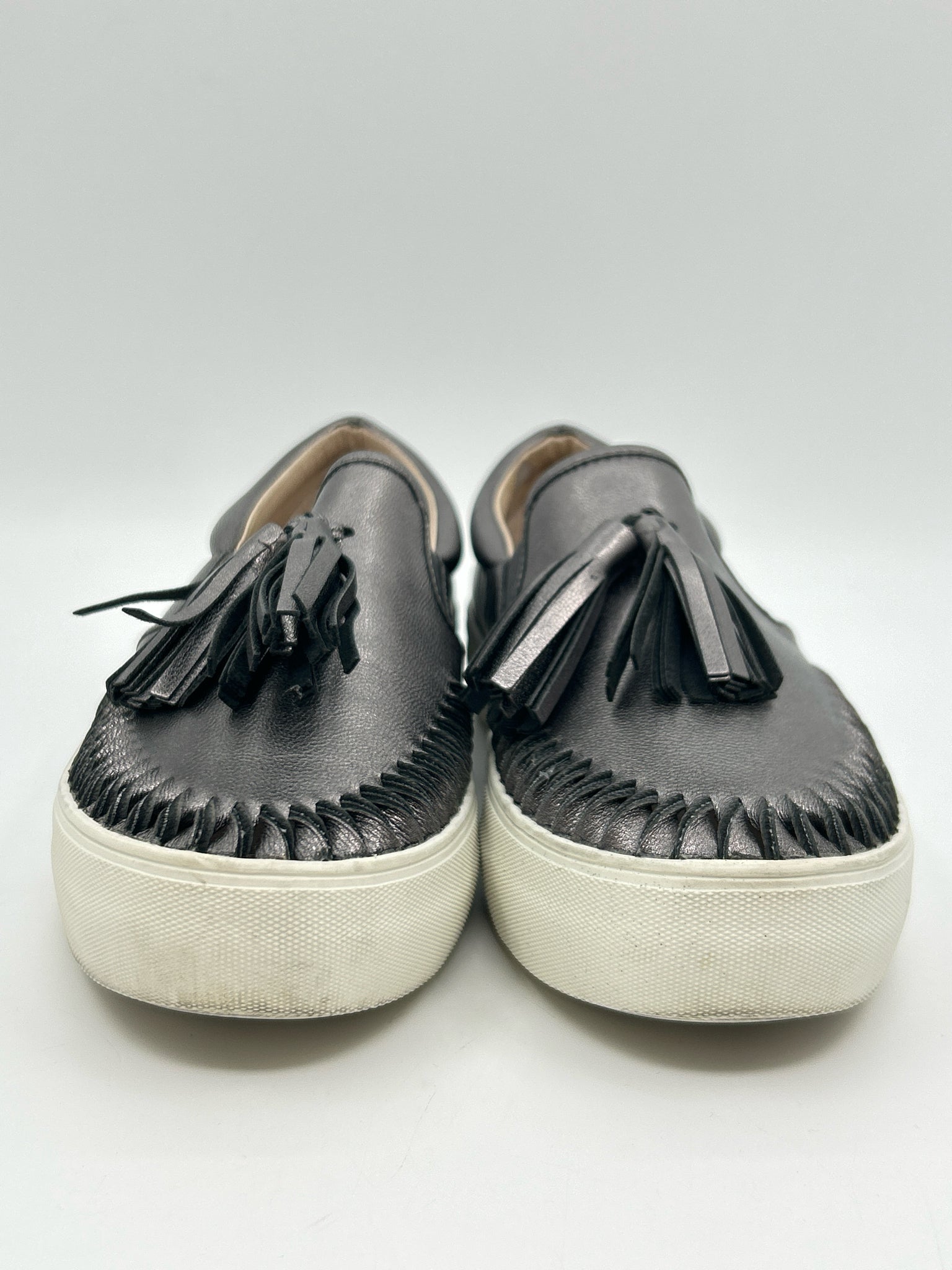 J/Slides Size 7 Pewter Women Sneakers
