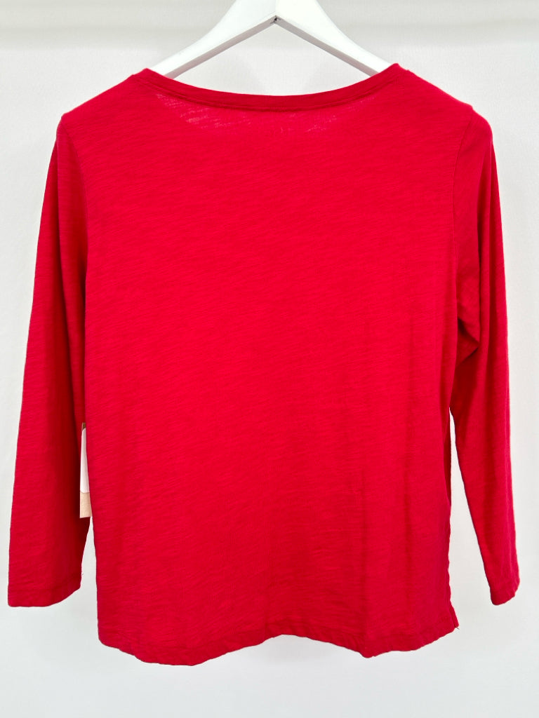 Escape by Habitat Clothes Women Size S Red T-Shirt NWT