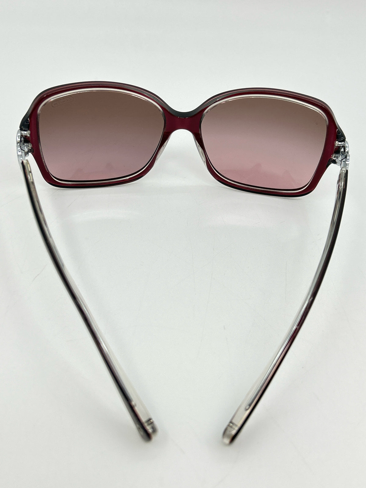 Coach Burgundy Sunglasses