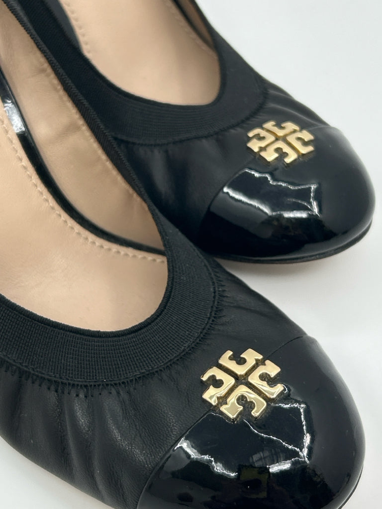 TORY BURCH Size 9.5M Black Women's Pumps