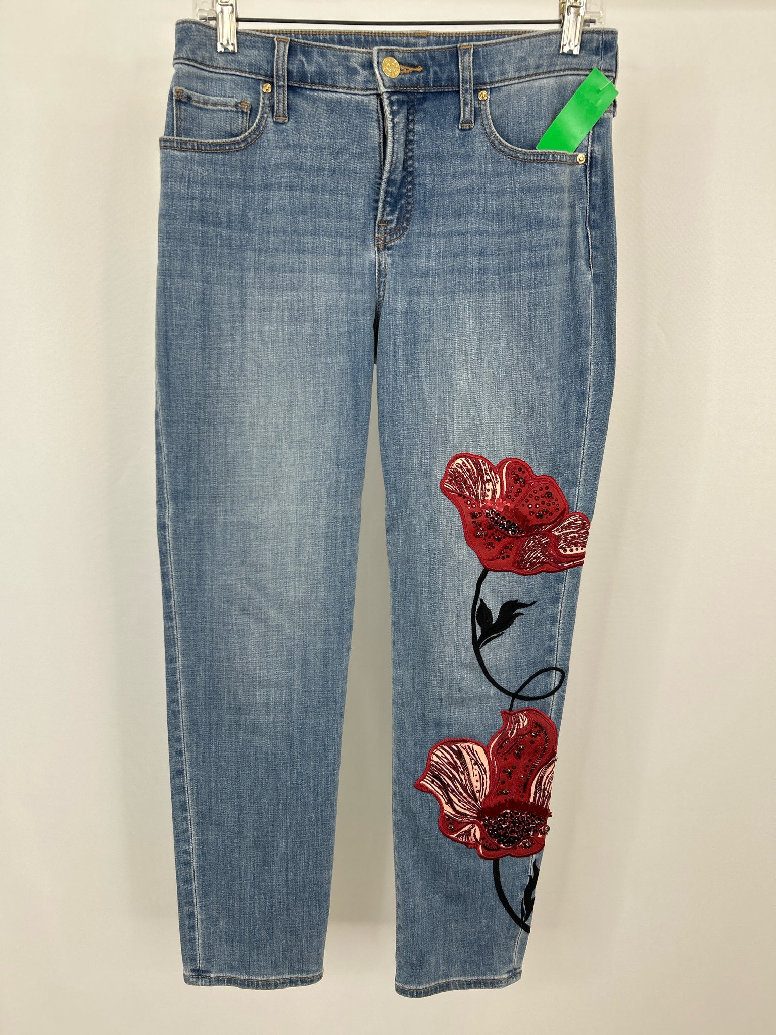 CHICO'S Size 4R BLUE DENIM Women jeans