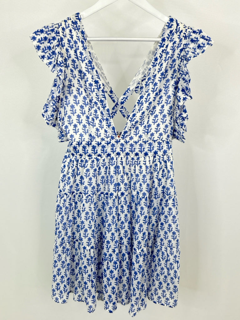 OLIPHANT Size S blue and white Women's Dress
