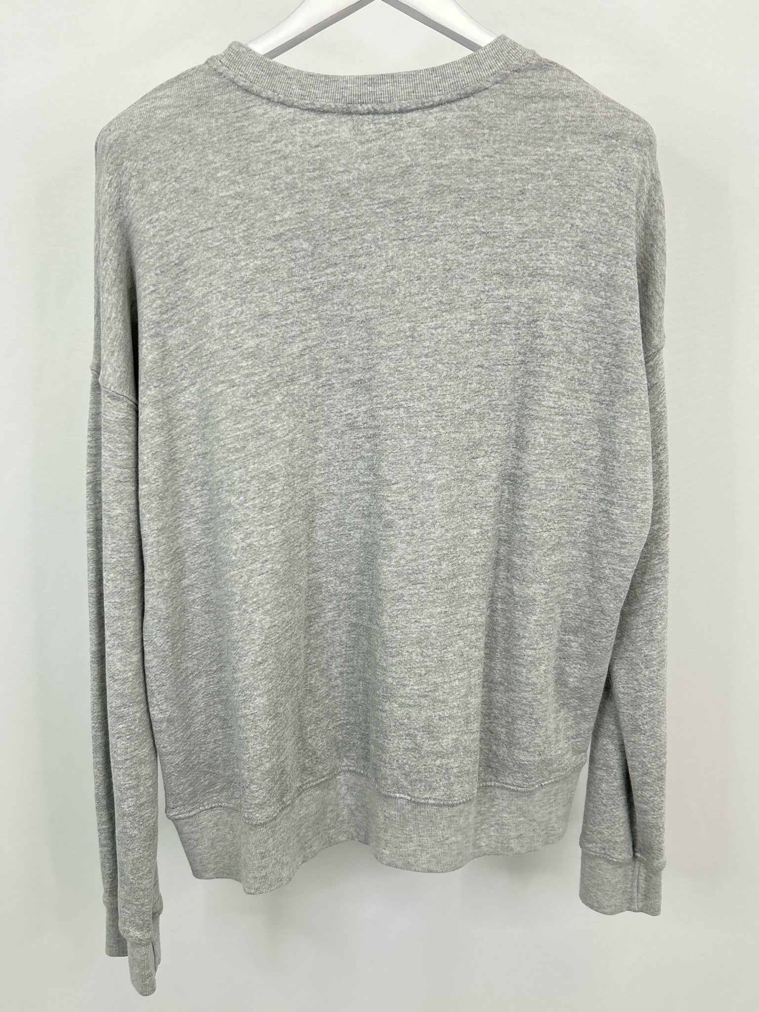 SUNDRY Size L Gray print Women Sweatshirt