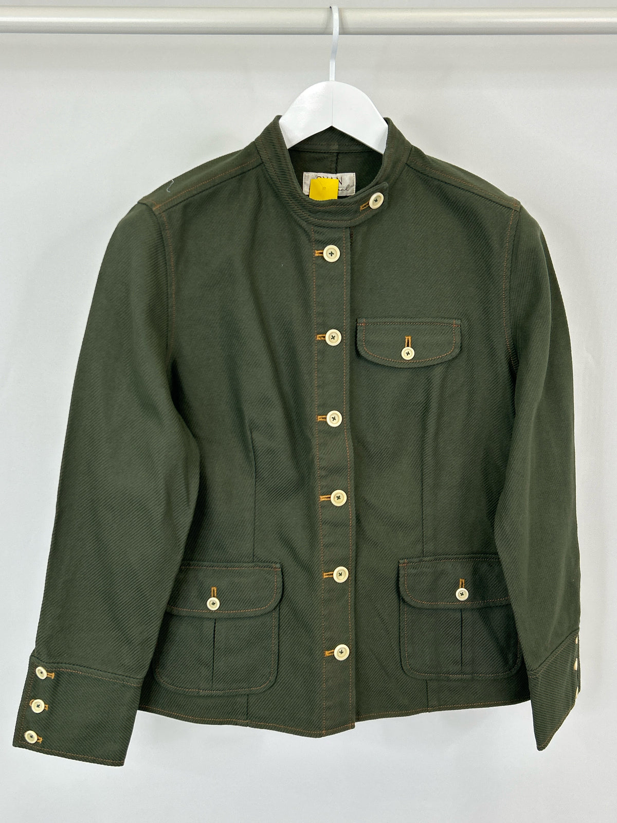 RYAN MICHAEL Size M ARMY GREEN Women Jacket