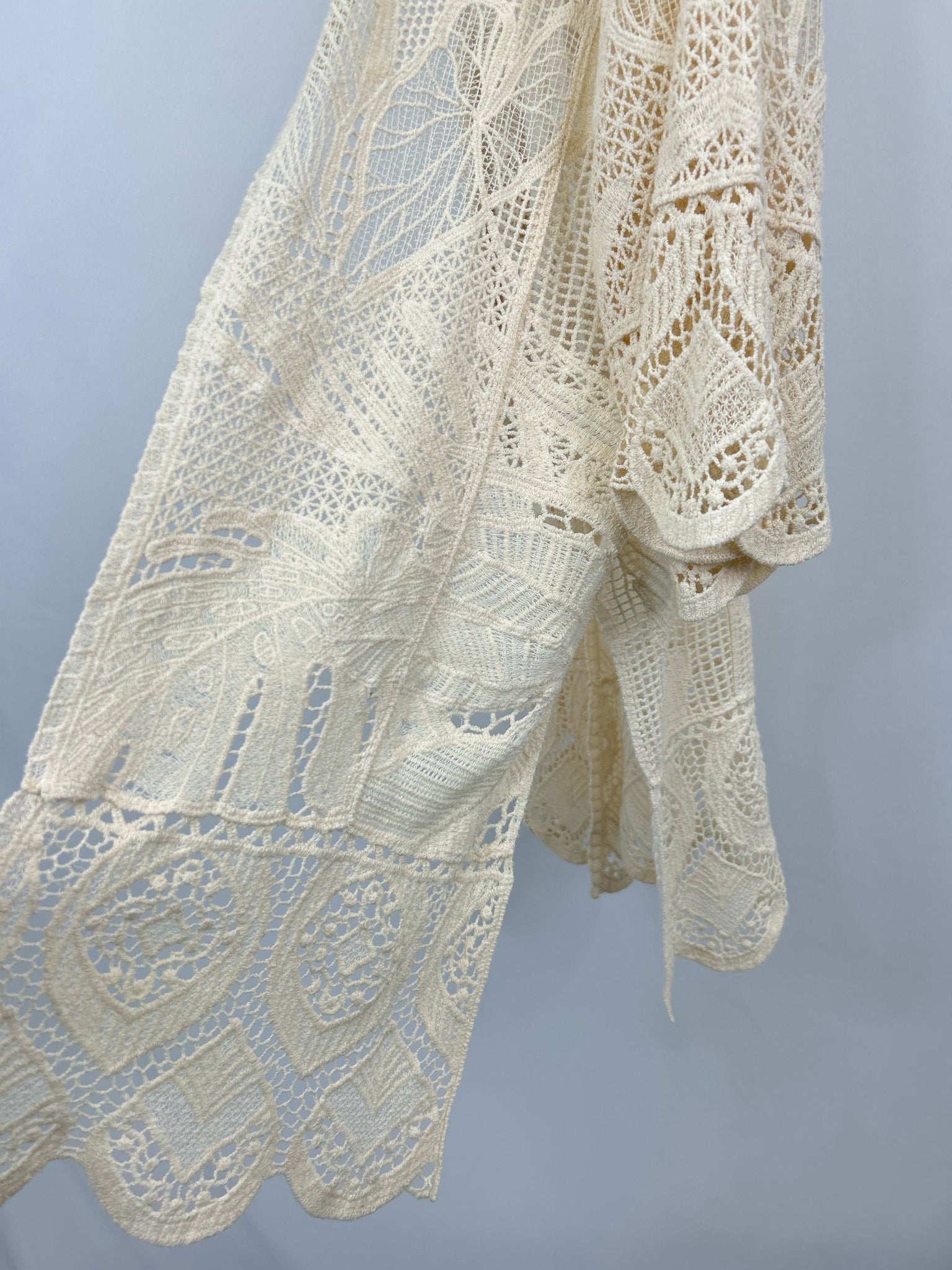 CHICO'S Size M Beige Women Kimono