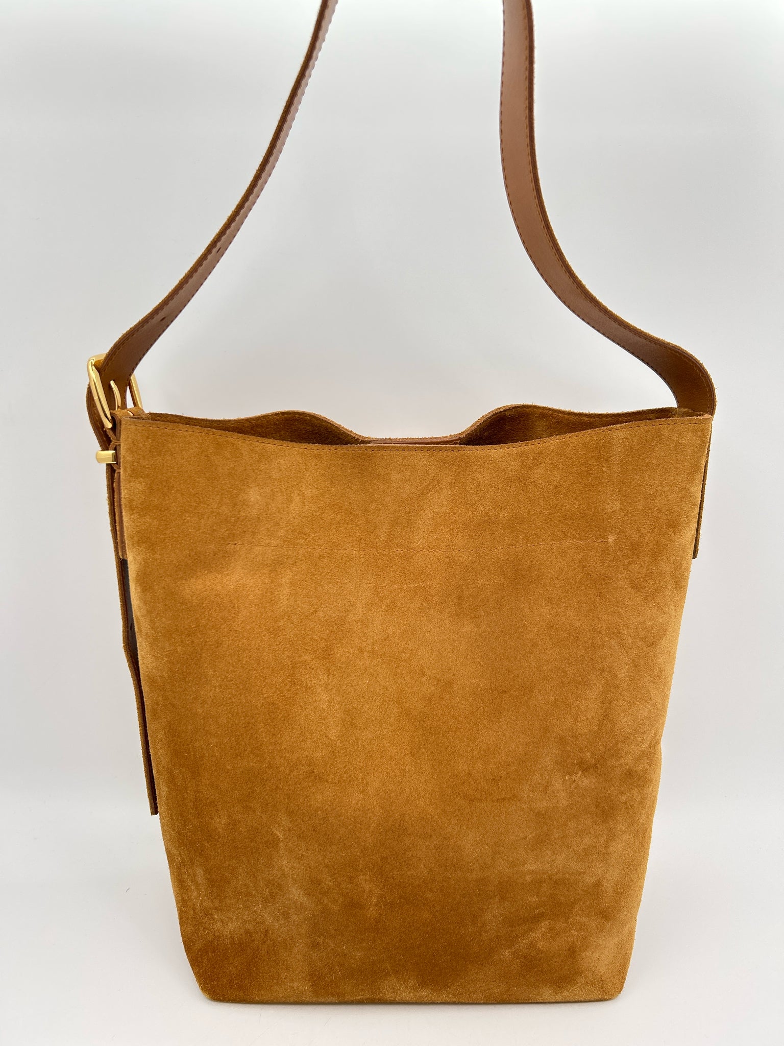 MADEWELL Orange Brown Women Purse