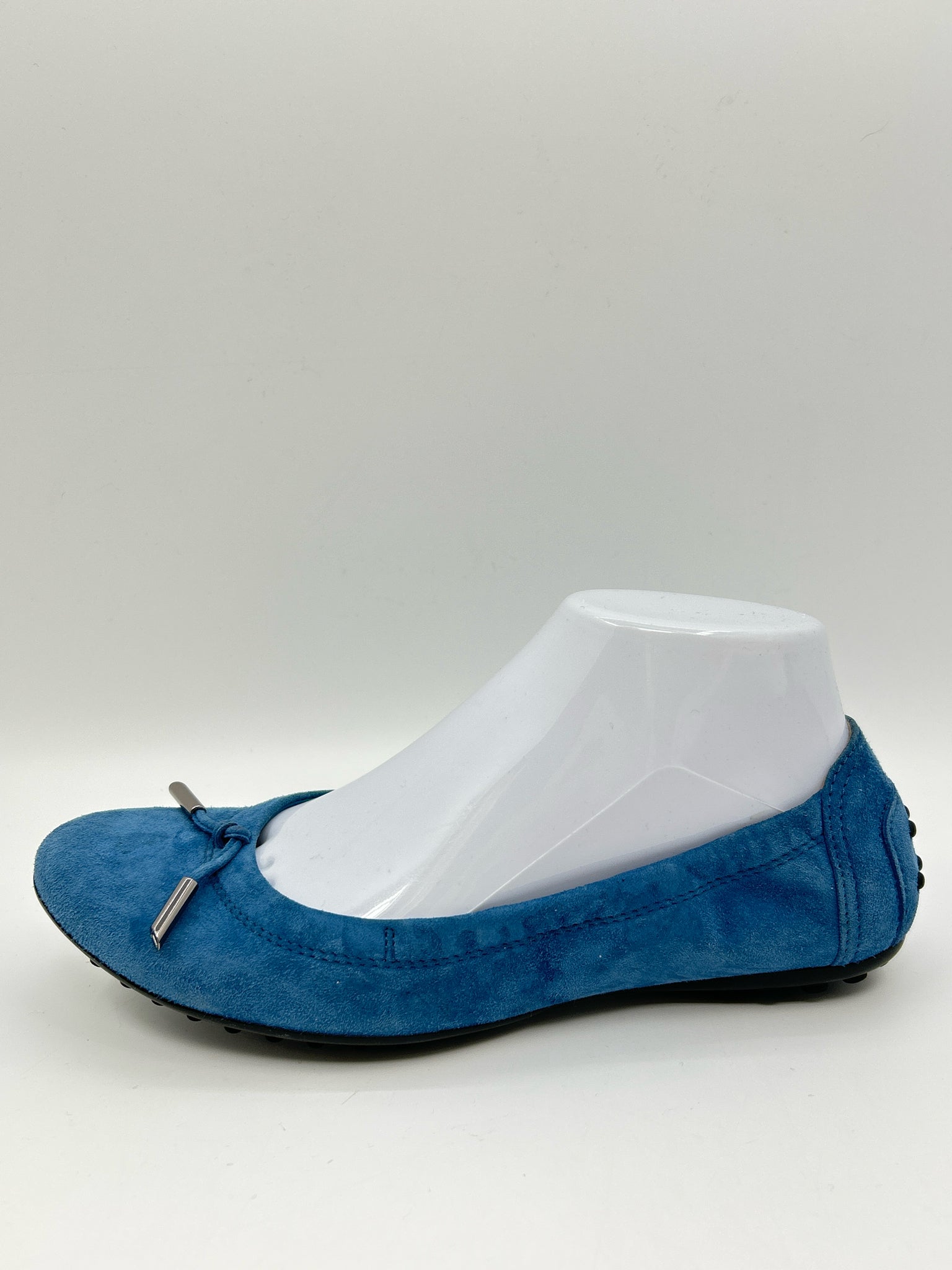 TOD'S Size 37 Pale Blue Women Flats