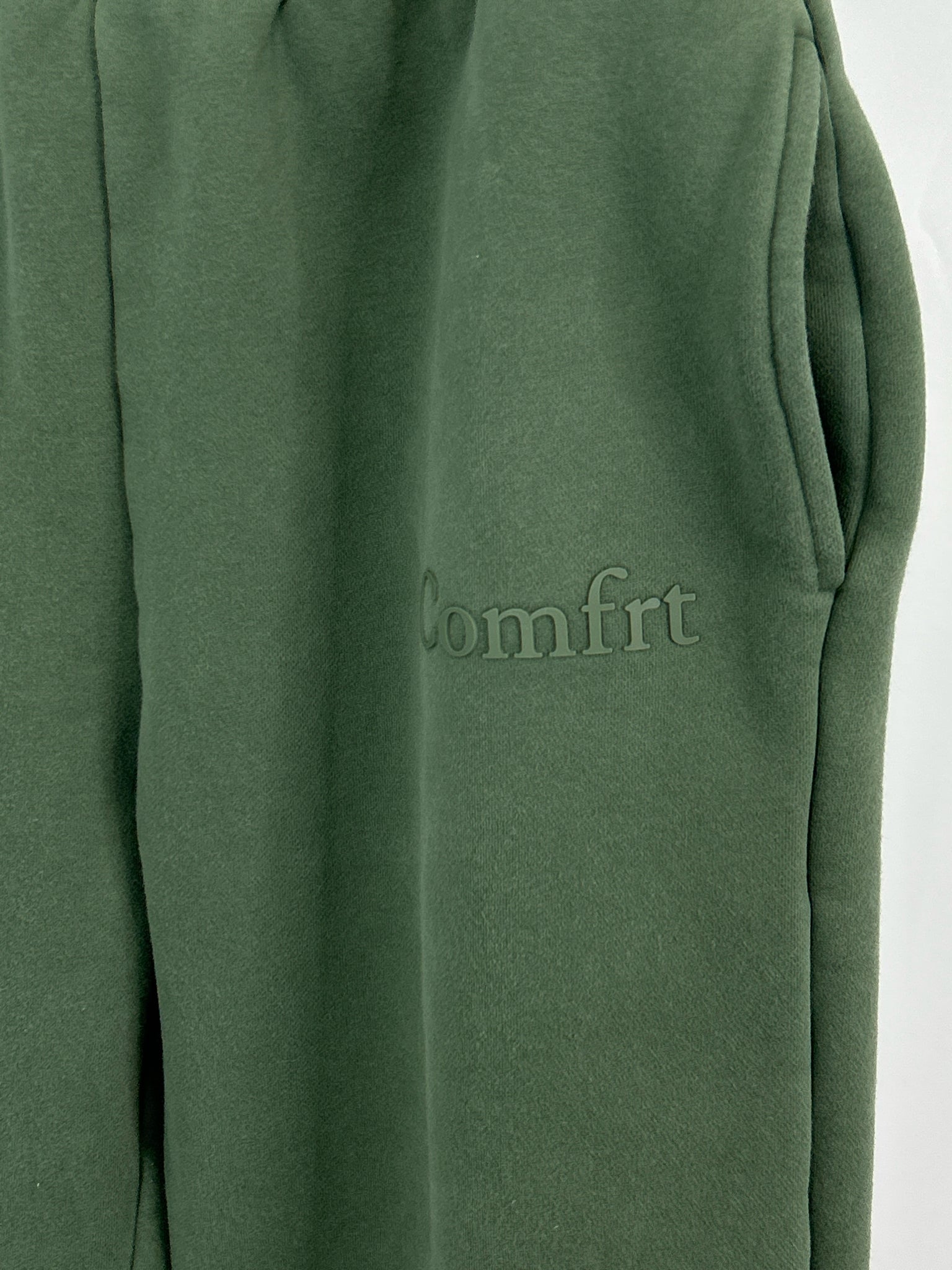 Comfrt Size L Green Women Pants