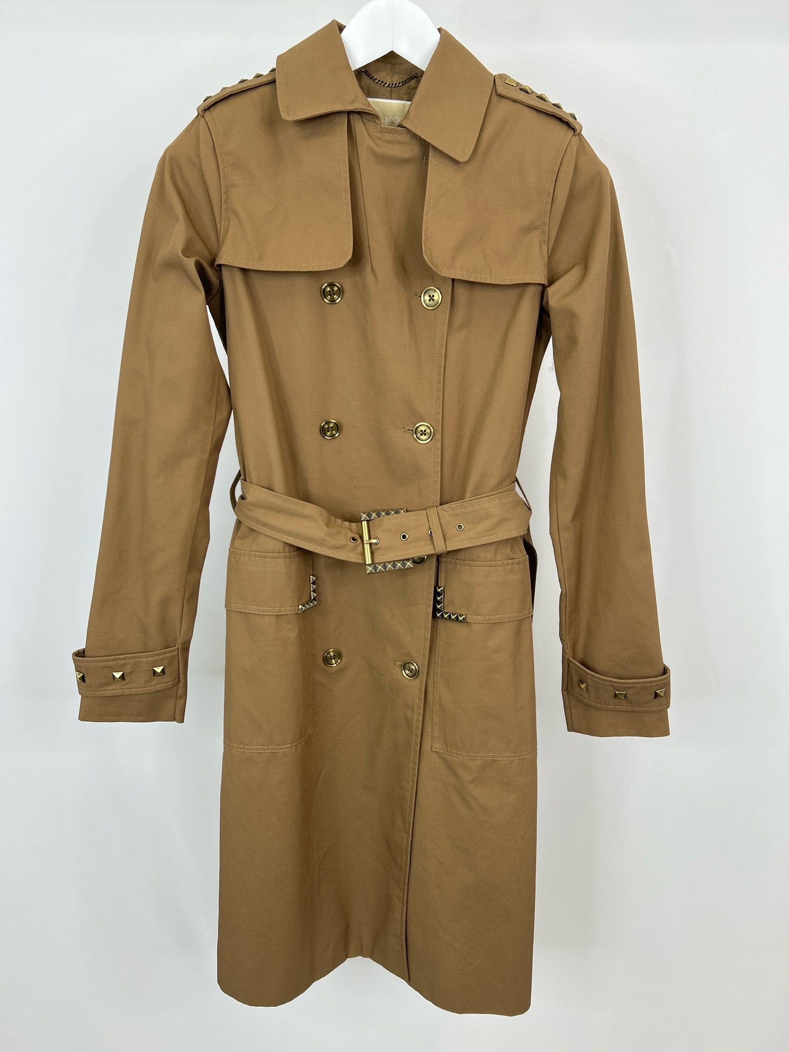 MICHAEL MICHAEL KORS Size XS KHAKI Women Coat