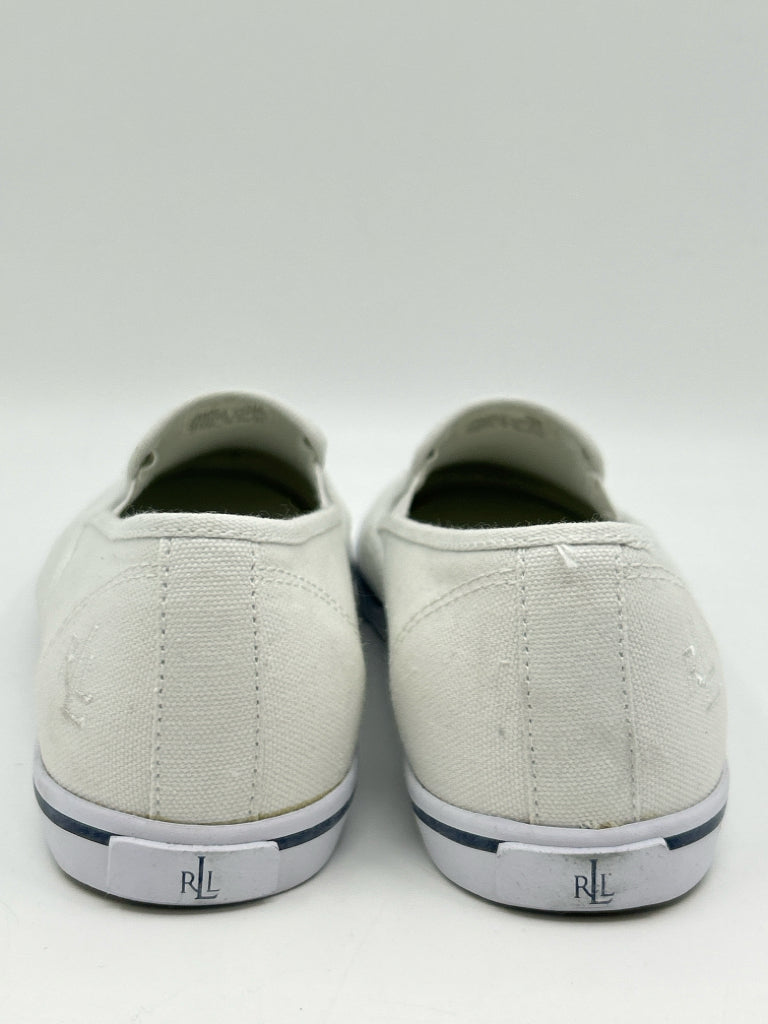 Lauren Ralph Lauren Size 9.5B White Sneakers