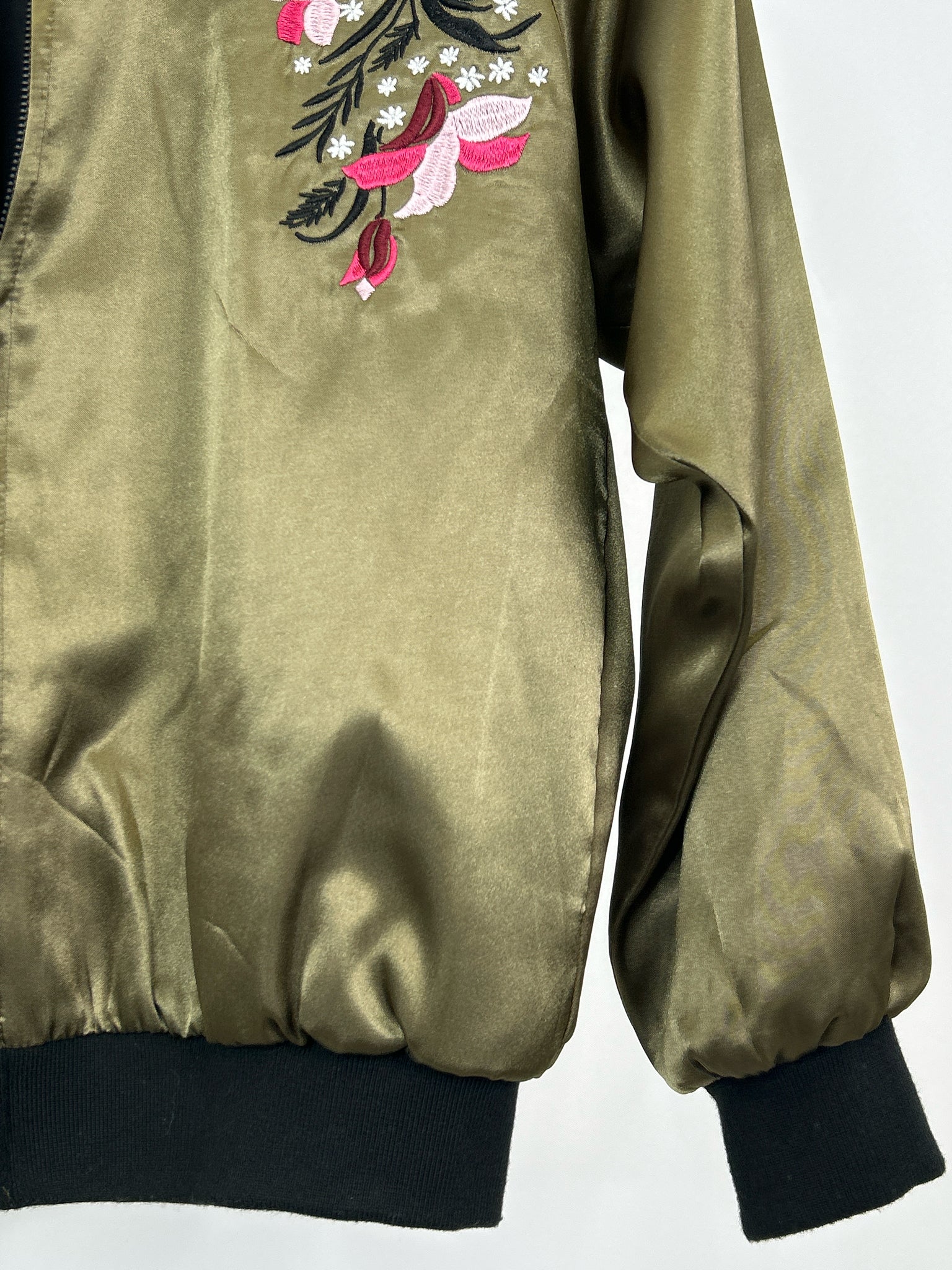 SAKS FIFTH AVENUE Size XS ARMY GREEN Women Jacket