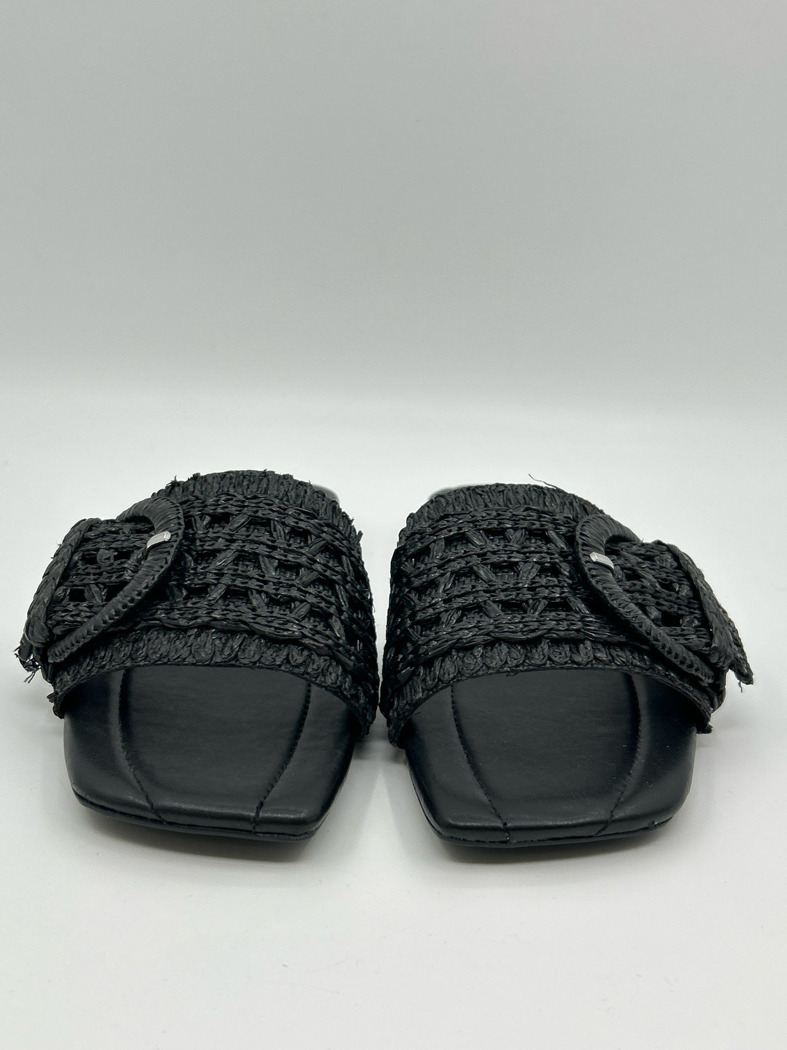 MARC FISHER Size 7.5M Black Women's Sandal