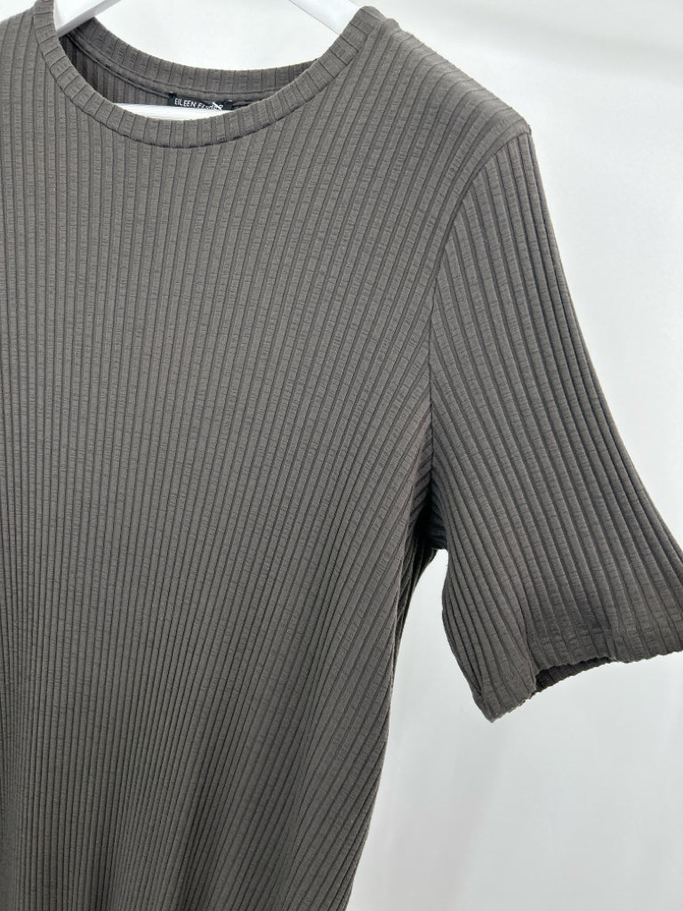 EILEEN FISHER Women Size XL DARK TAUPE Tunic