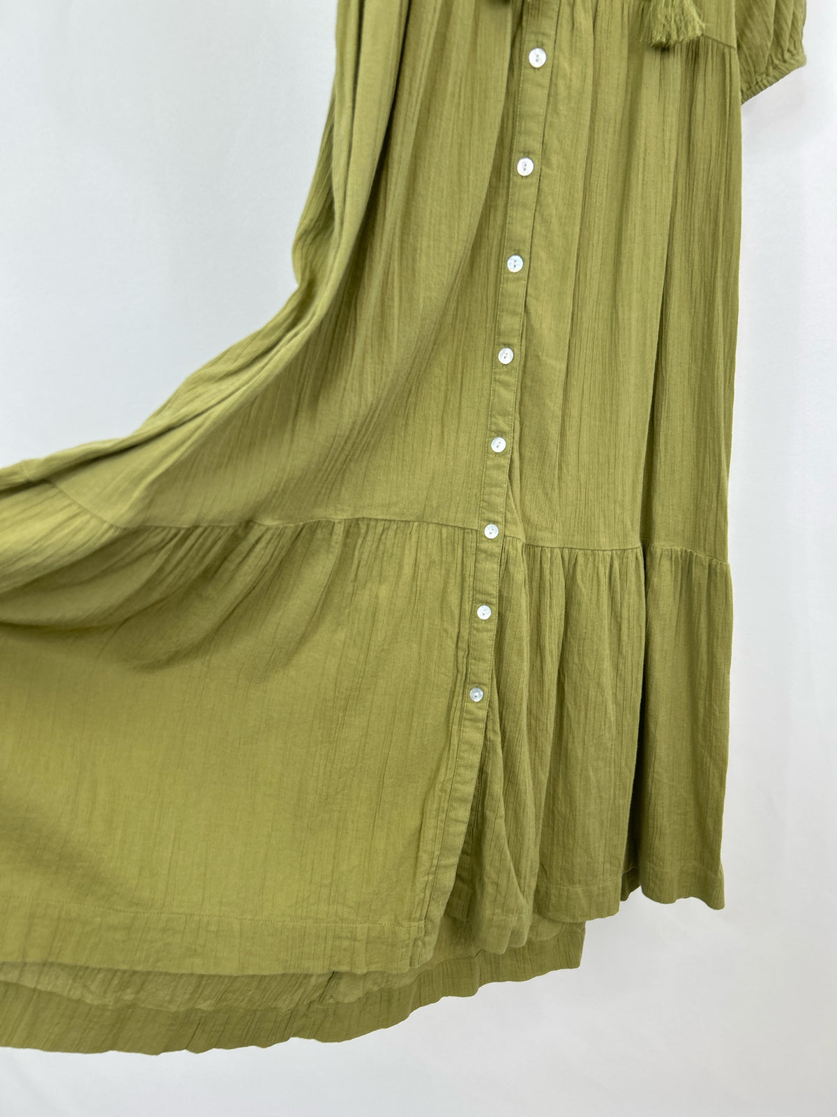 WONDERLY Size S Green Women Dress