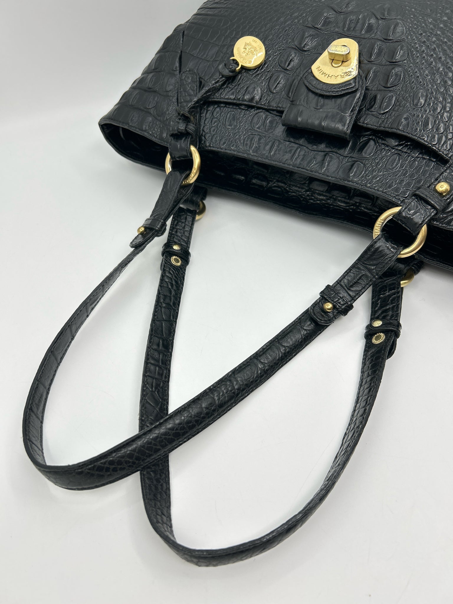 BRAHMIN Black Women Tote