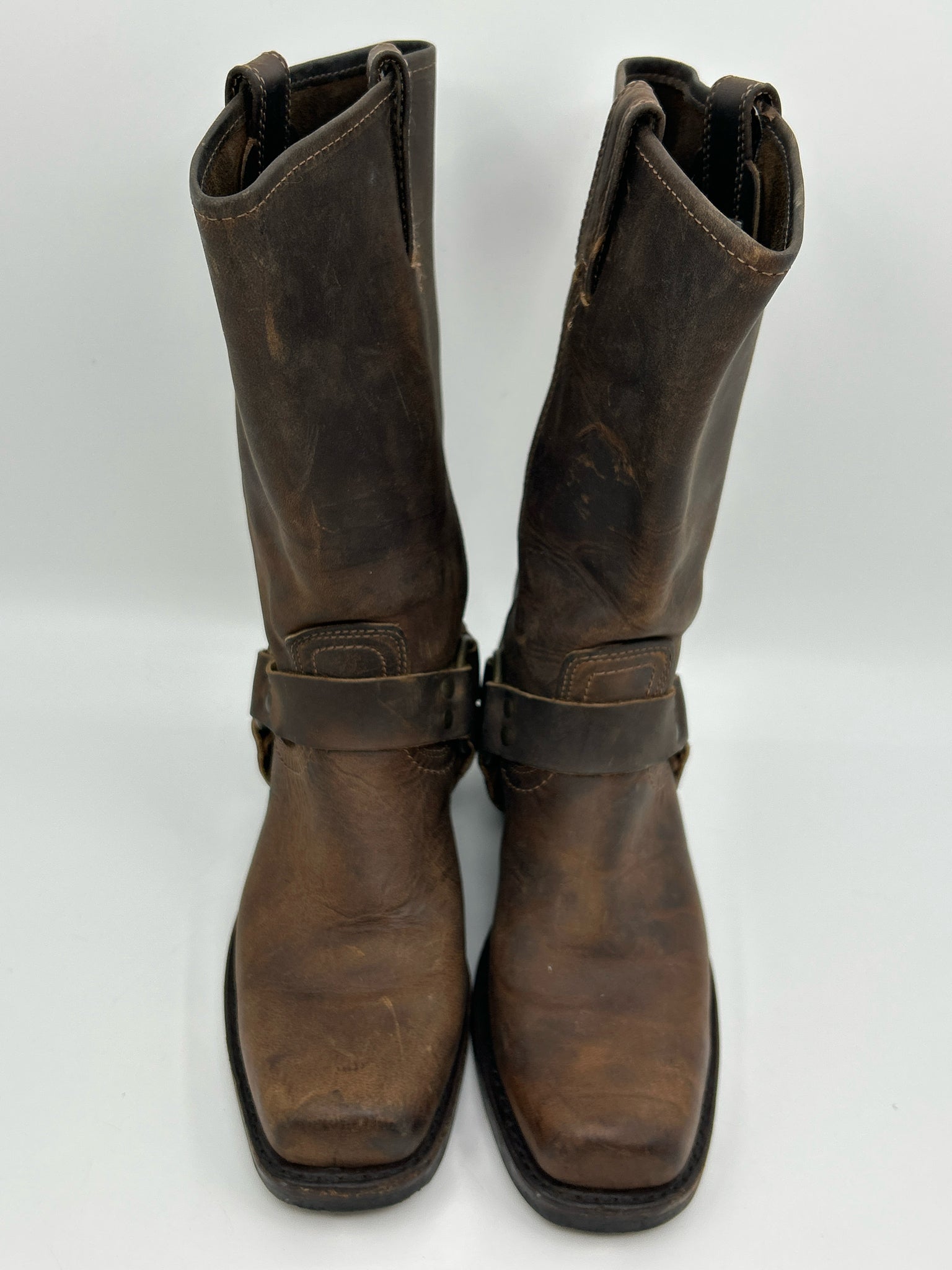 FRYE Size 8M DARK BROWN Women Boots
