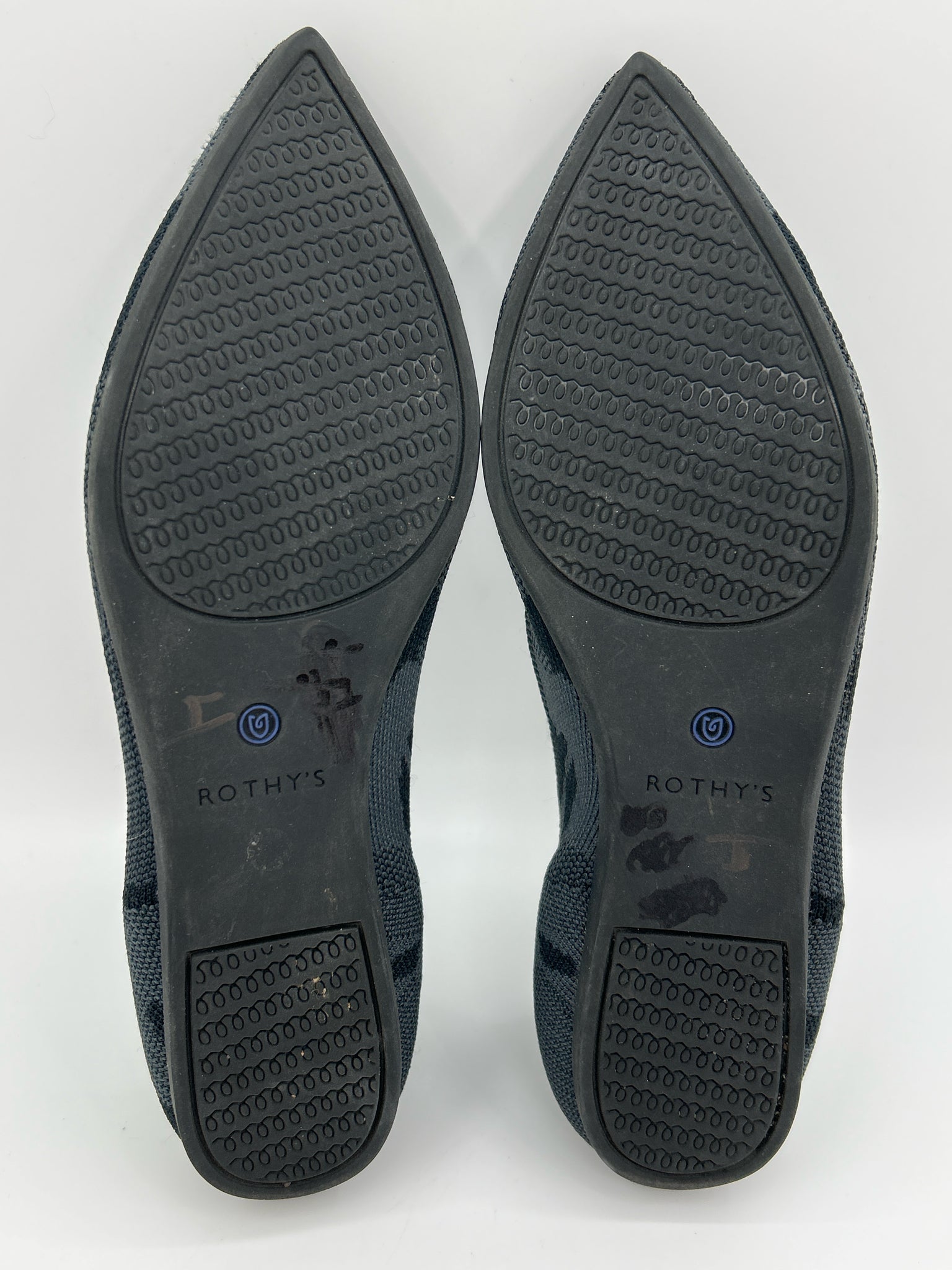 ROTHY'S Size 9.5 Gray print Women Flats