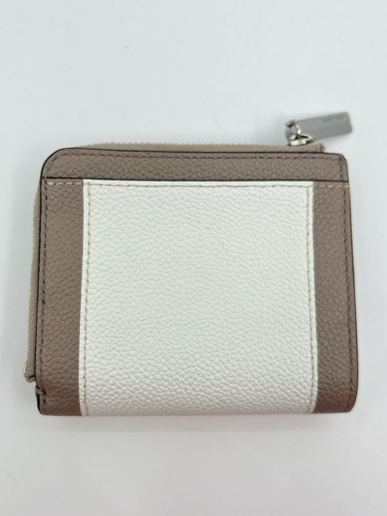 KATE SPADE TAUPE AND WHITE Women's Wallet