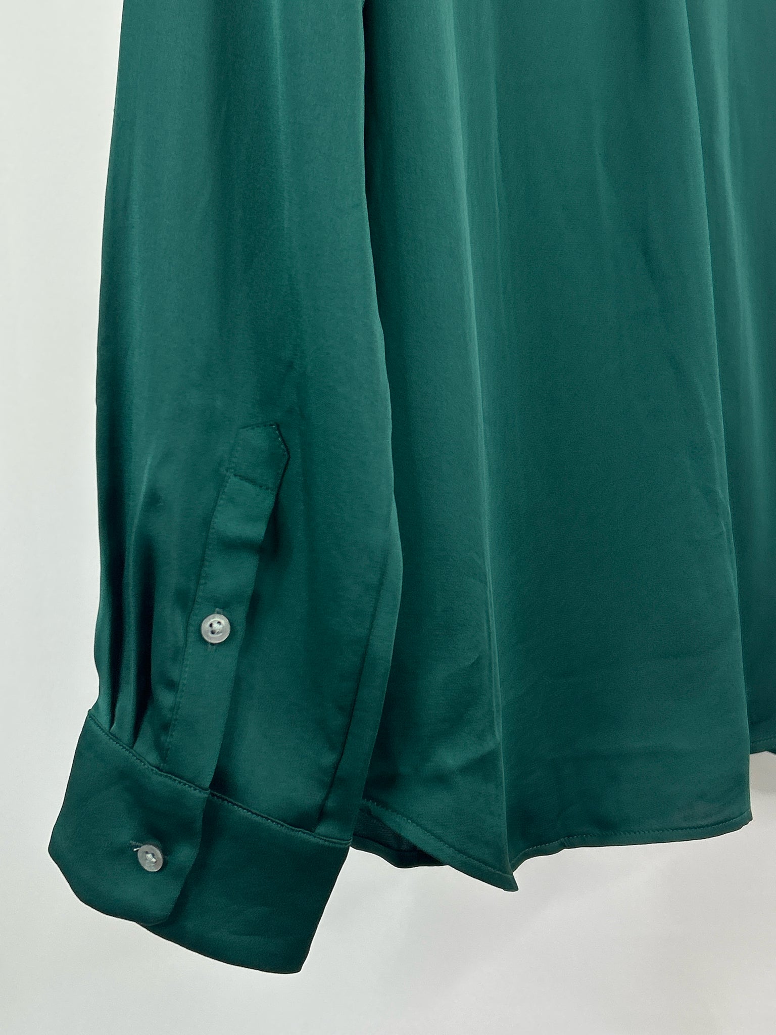 J CREW Size L Green Women Blouse
