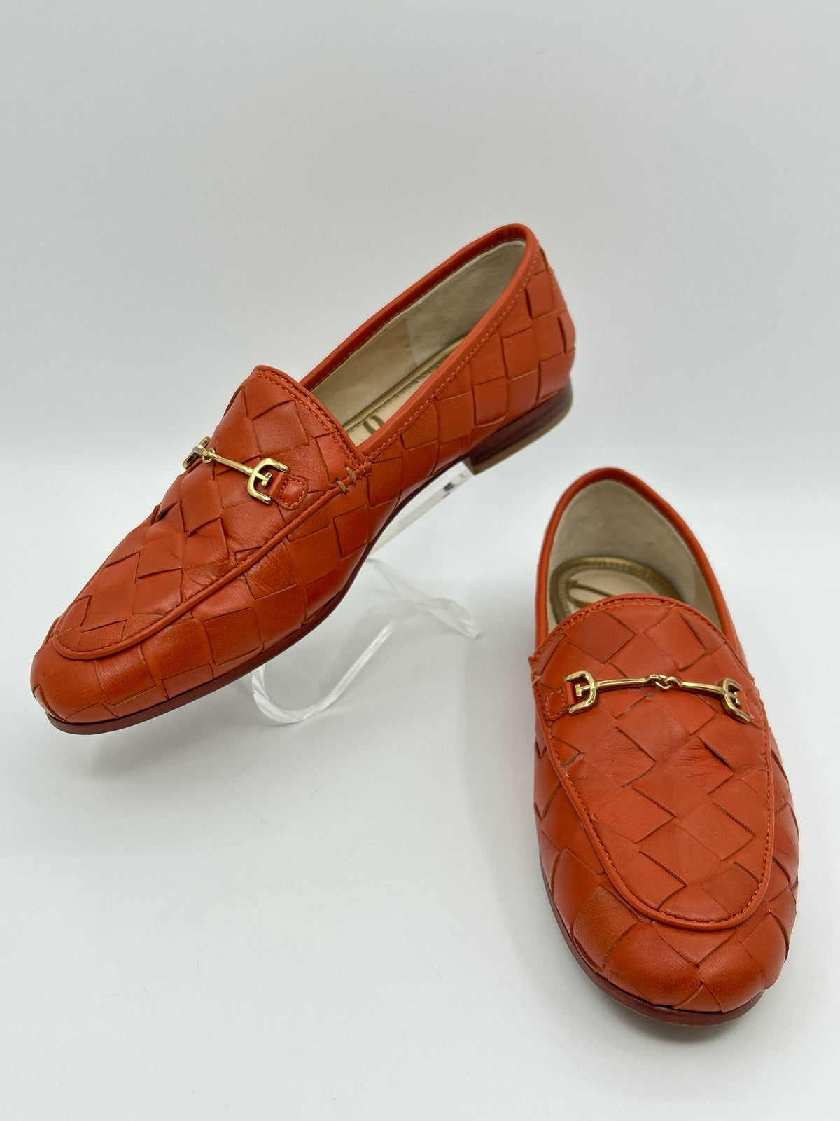 SAM EDELMAN Size 6.5M Orange Women Loafer