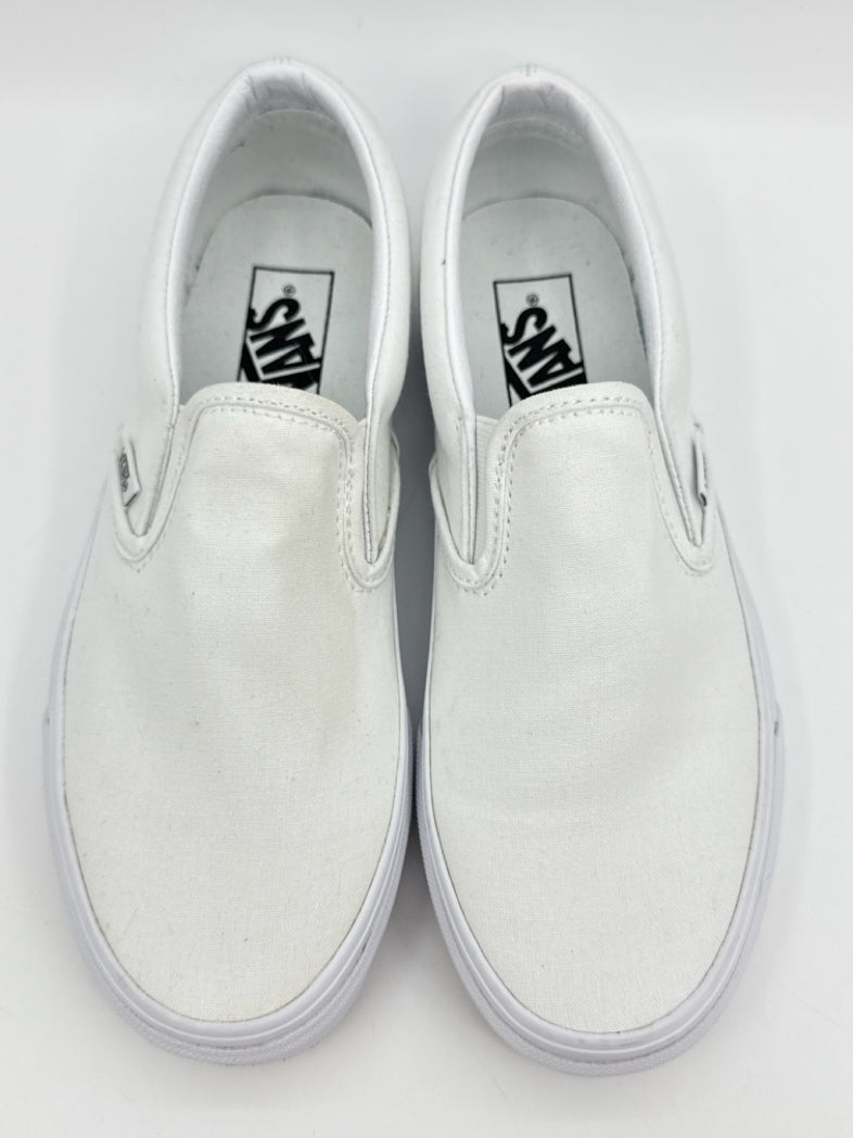 VANS Size 8 White Sneakers