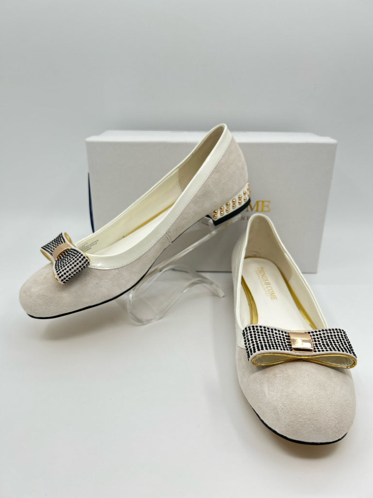 THINGS ll COME Women Size 8.5M off white Flats