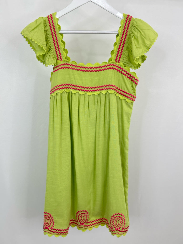 J. MARIE Size XS Lime Green Women's Dress