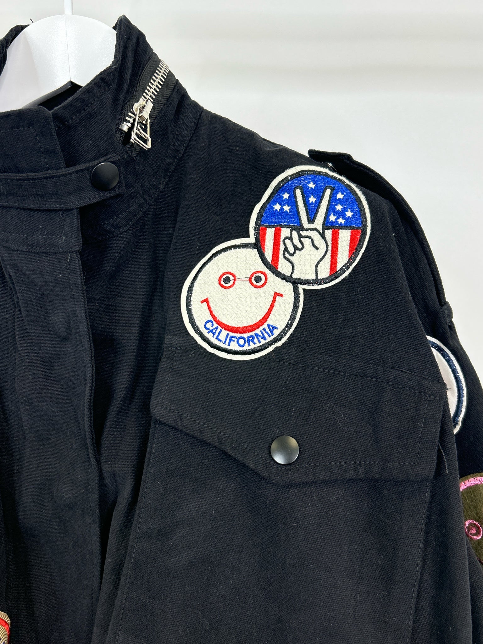 SALT Size L Black Women Jacket