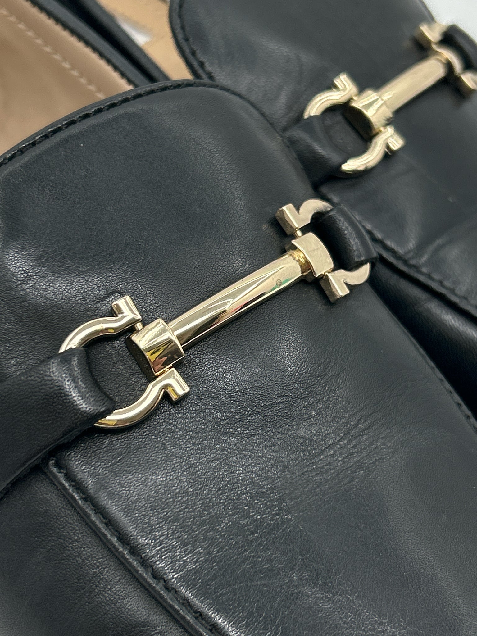 DUNE Size 37 Black Women Loafer