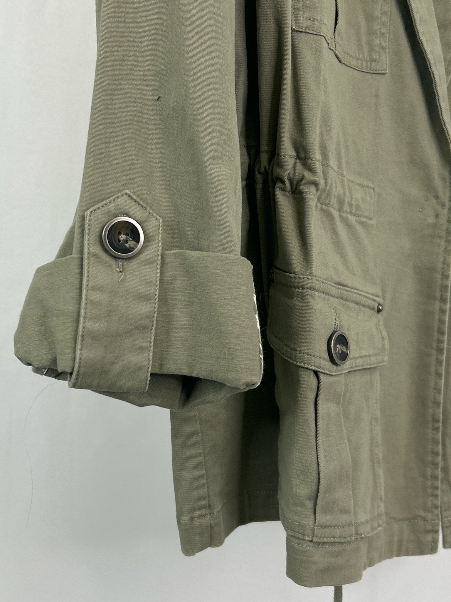 Good Hart Size M ARMY GREEN Women Jacket