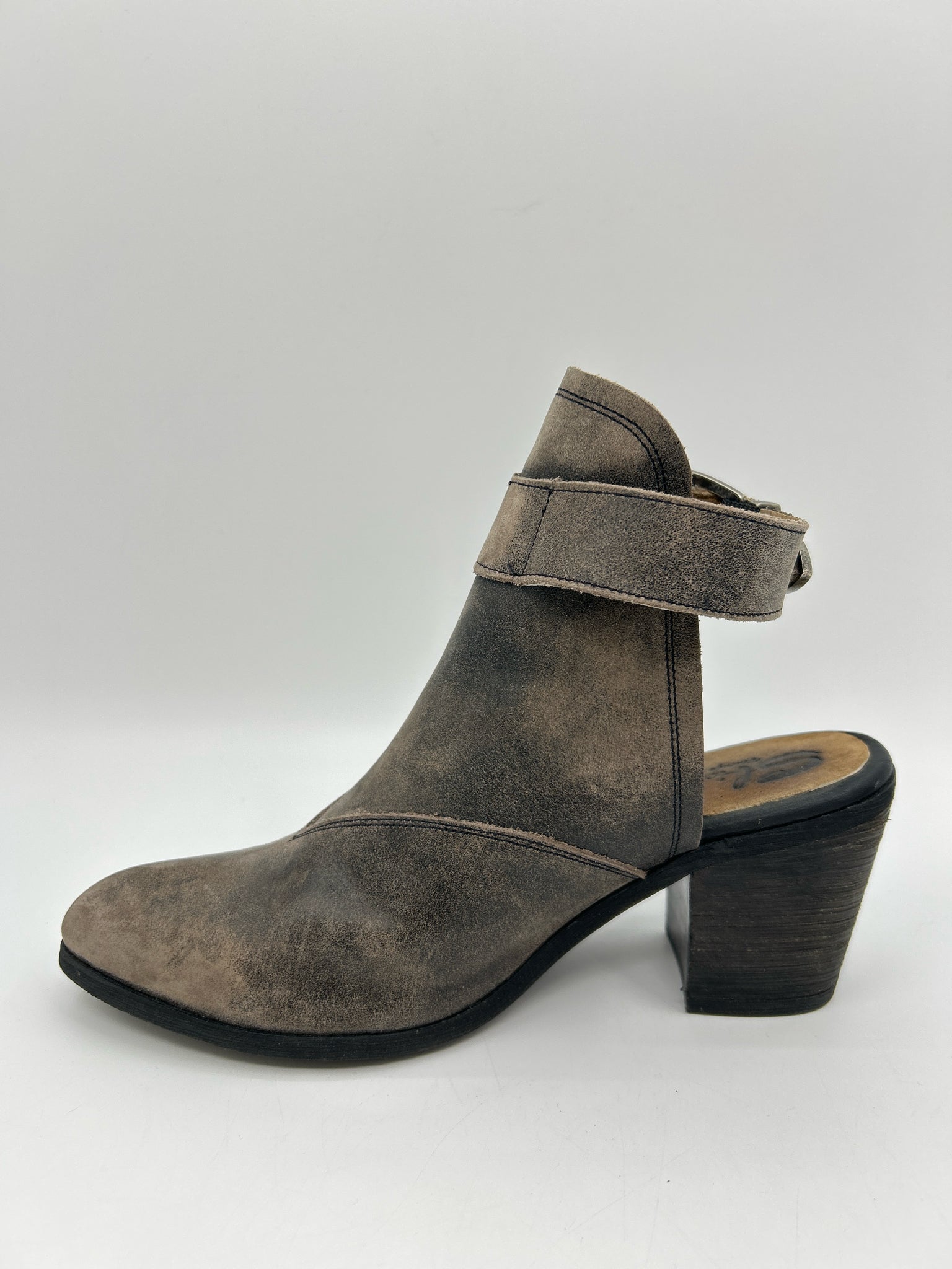 SBICCA Size 7 Charcoal Women Booties