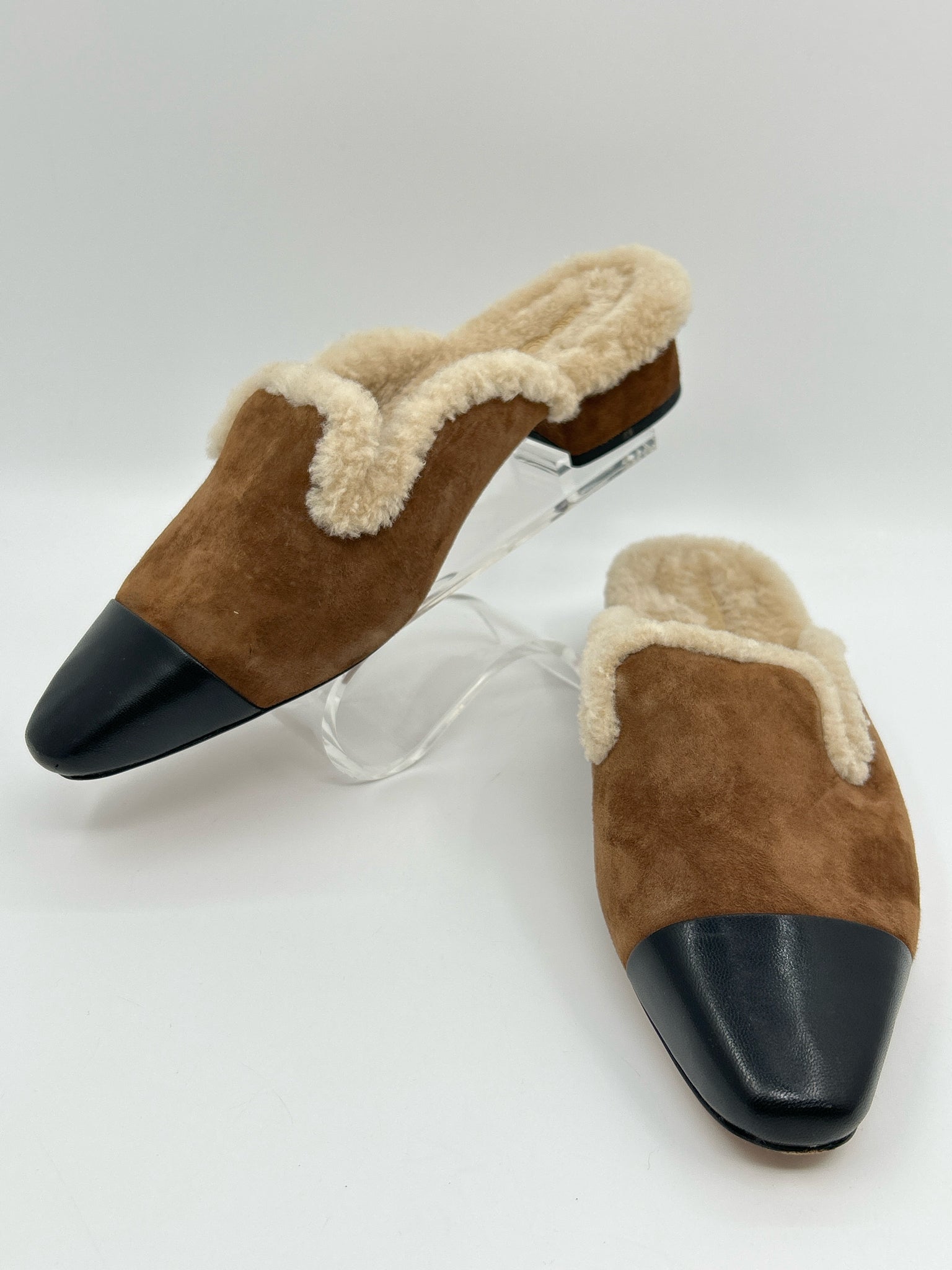 VERONICA BEARD Size 7.5M BROWN & BLACK Women Shoes