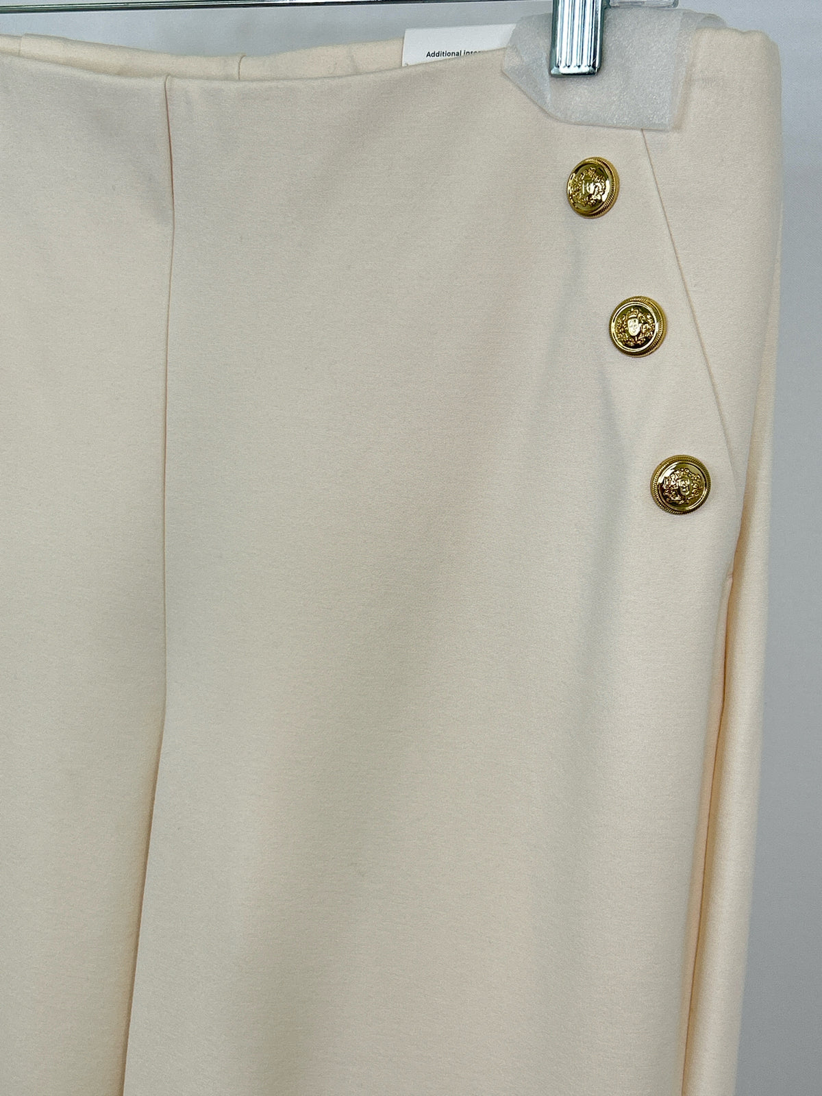 CHICO'S Size 12R Cream Women Pants