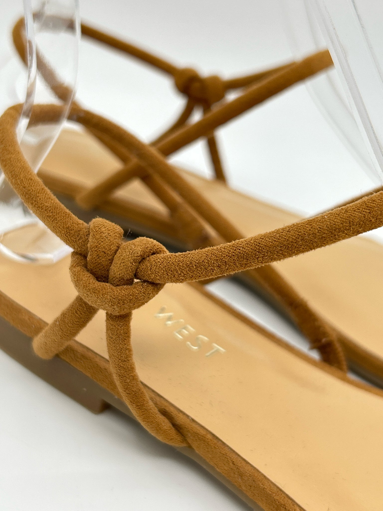 NINE WEST Size 7M Tan Women Sandal
