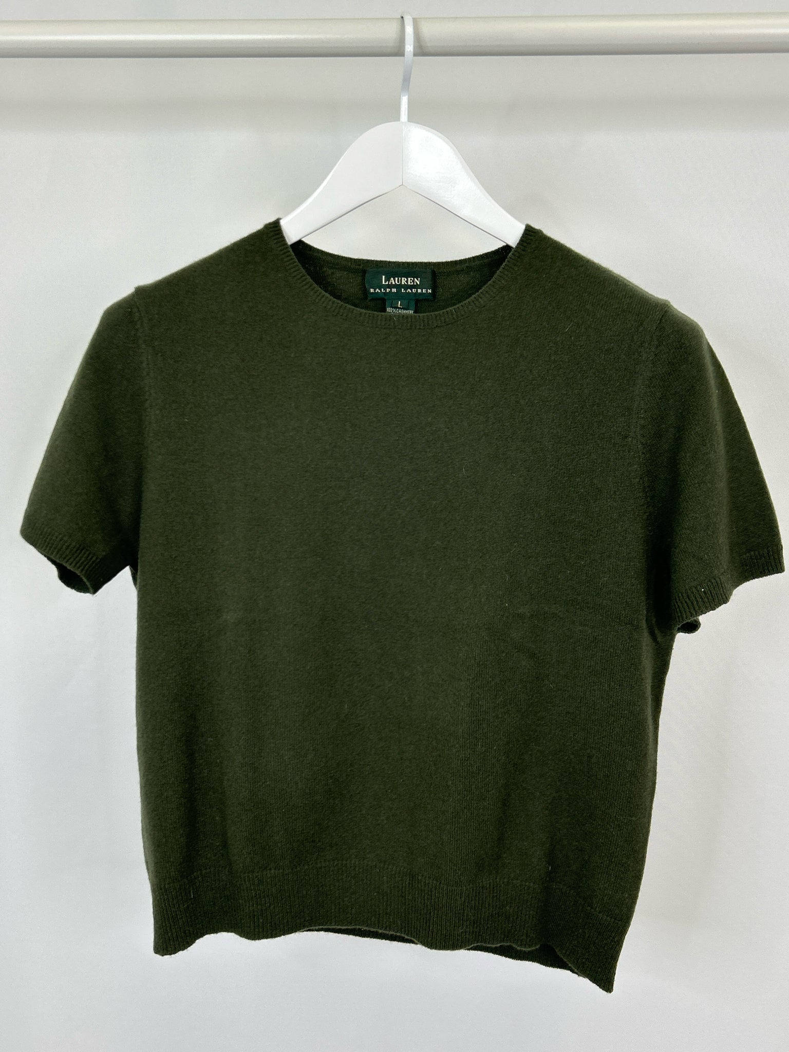Lauren Ralph Lauren Size L Green Women Sweater