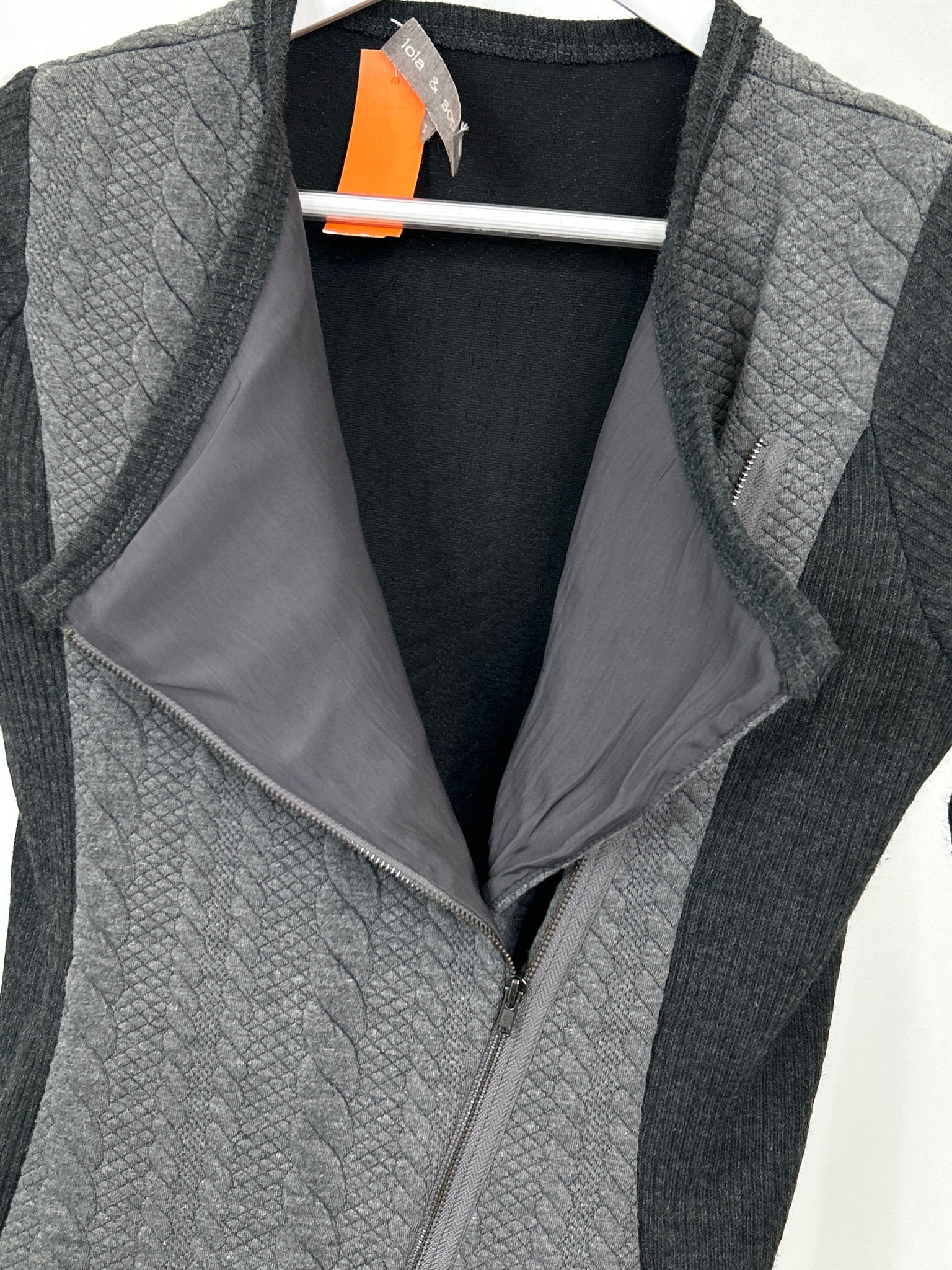 LOLA & SOPHIE Size S Charcoal Women Jacket