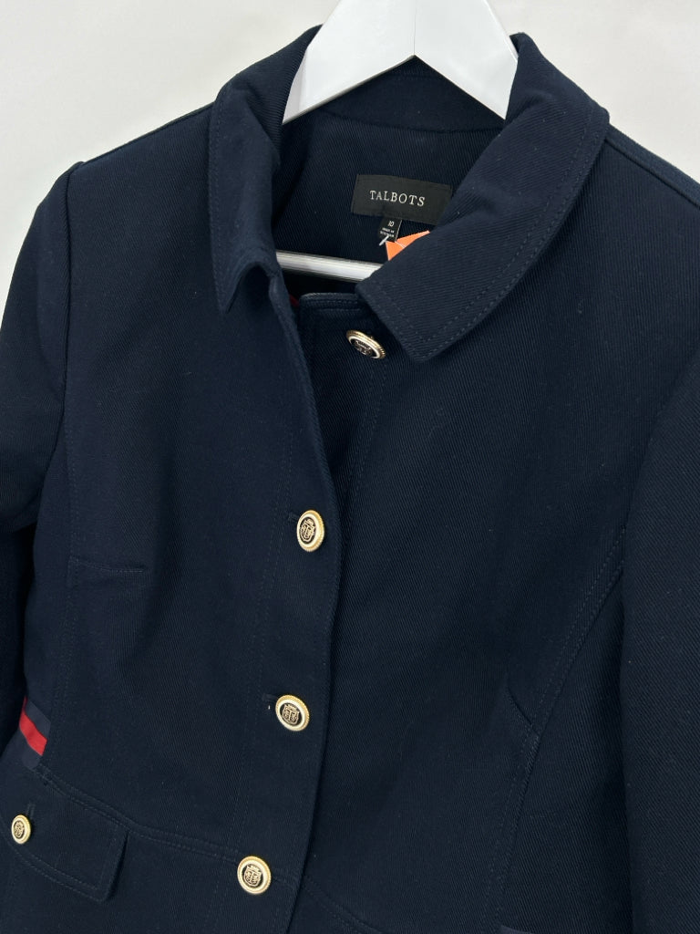 TALBOTS Size 10 Navy Women's Jacket