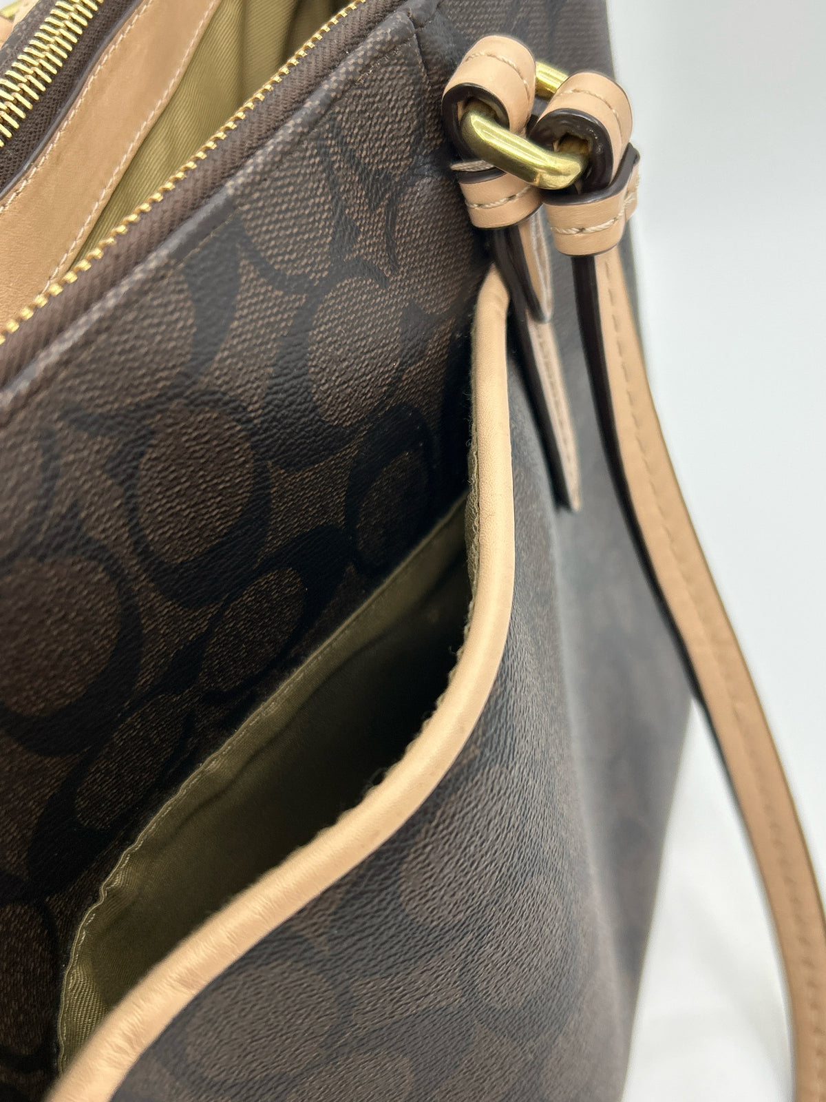 Coach Brown Women Purse