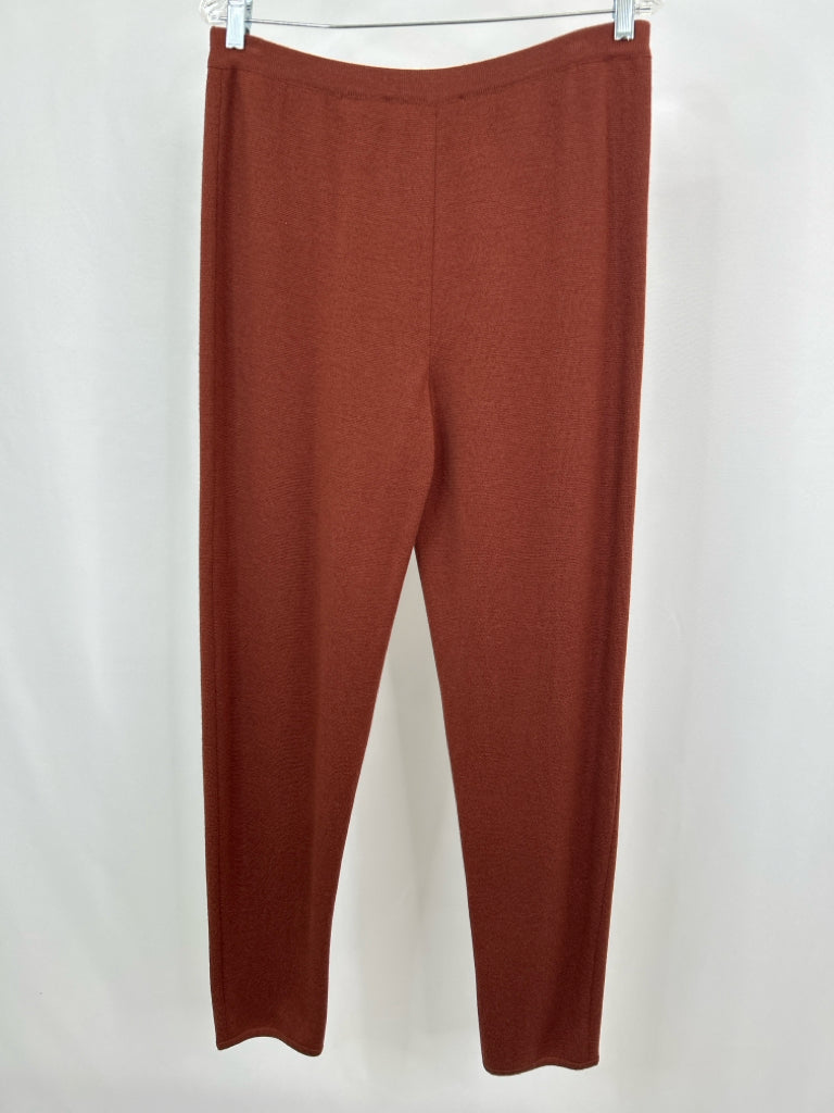 OSCAR DE LA RENTA Women Size L Brown 2-Piece w/pants