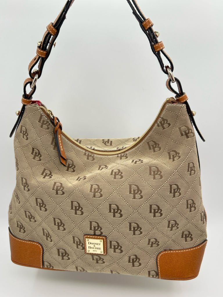 DOONEY & BOURKE Beige and Tan Purse