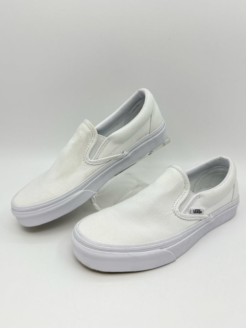 VANS Size 8 White Sneakers