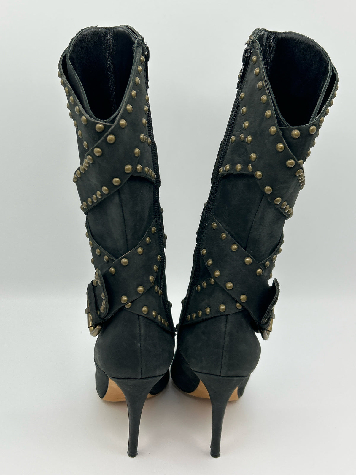 MANOLO BLAHNIK Size 40 Black Women Boots