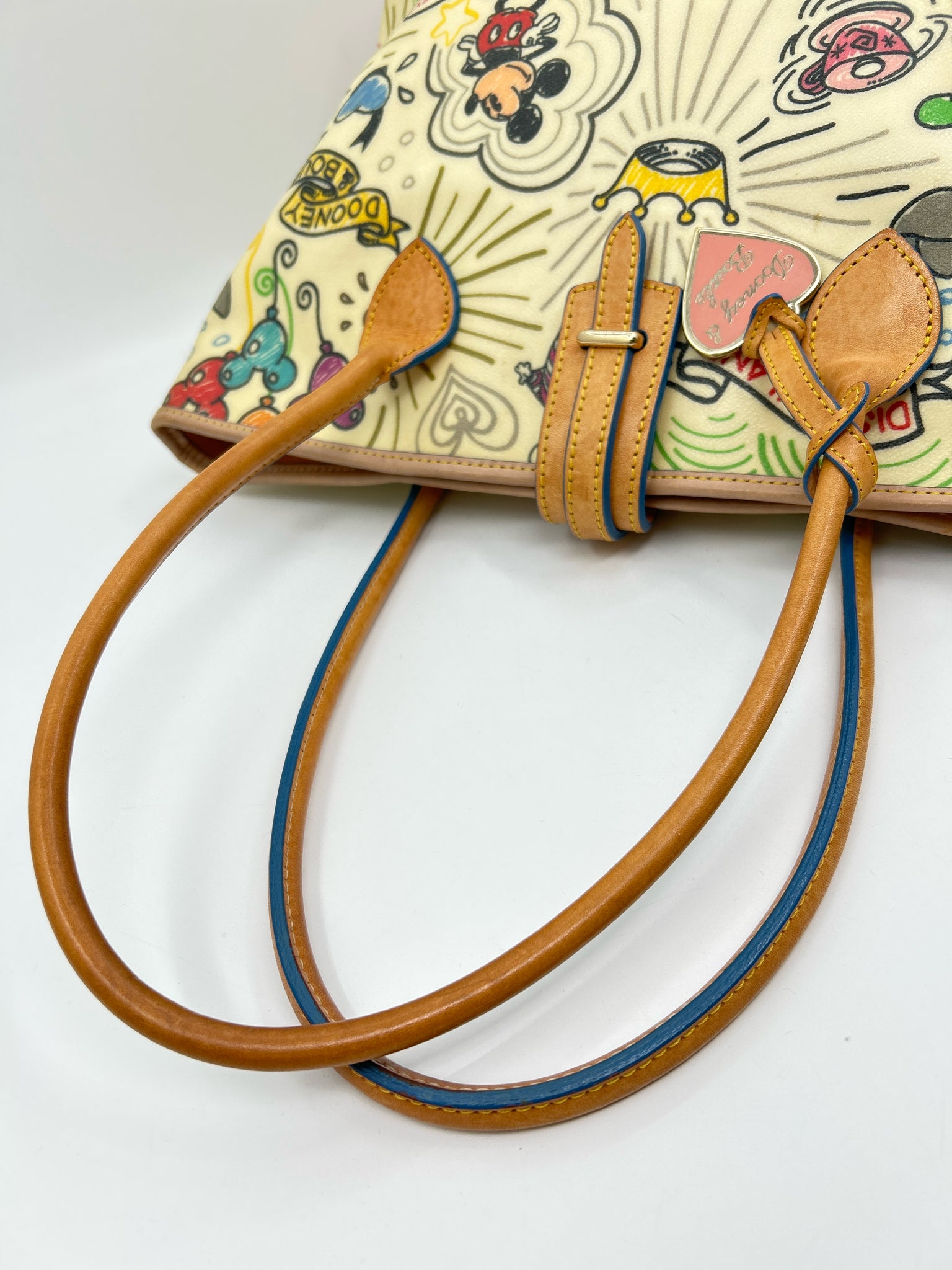 DOONEY & BOURKE Cream Print Women Tote