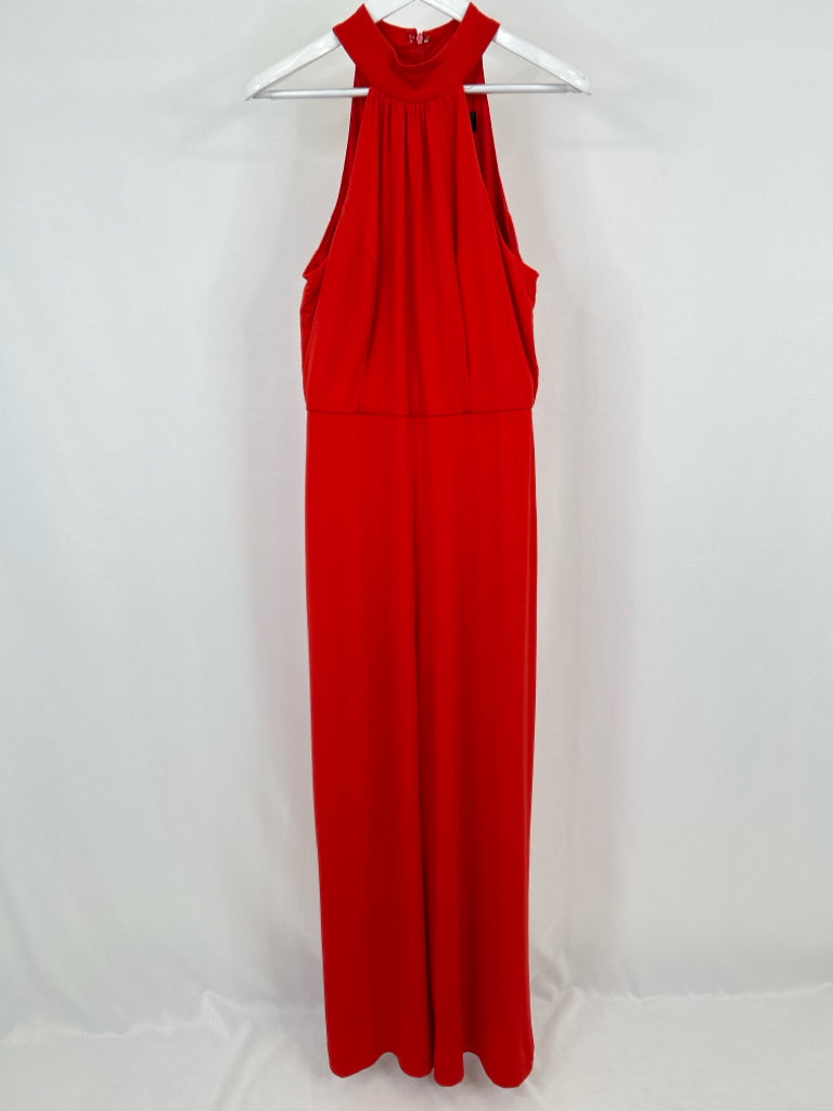 ALEXIA ADMOR Size 10 Red Women's Jumpsuit