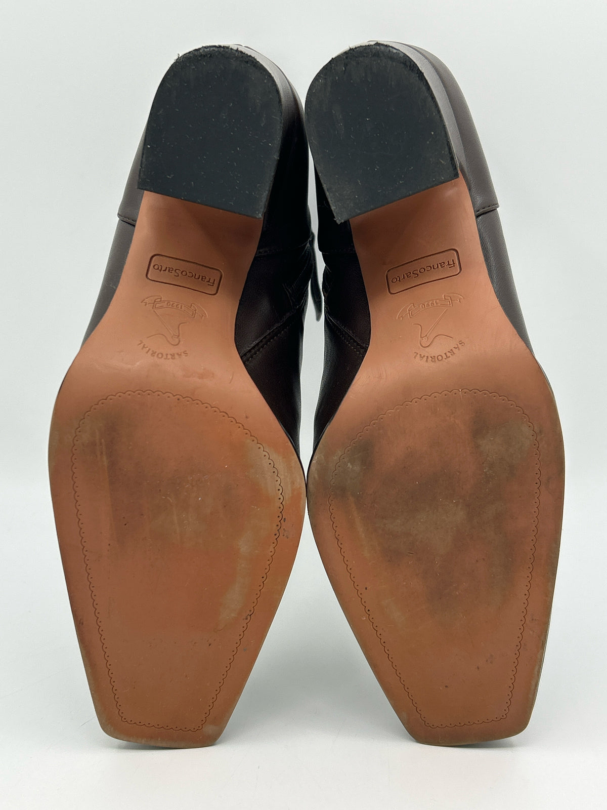 FRANCO SARTO Size 9M Burgundy Women Booties