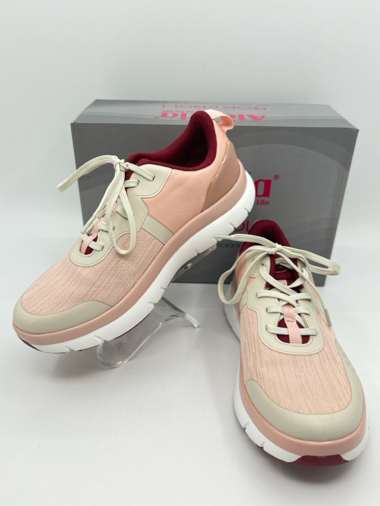 ALEGRIA Size 7 Pink Sneakers