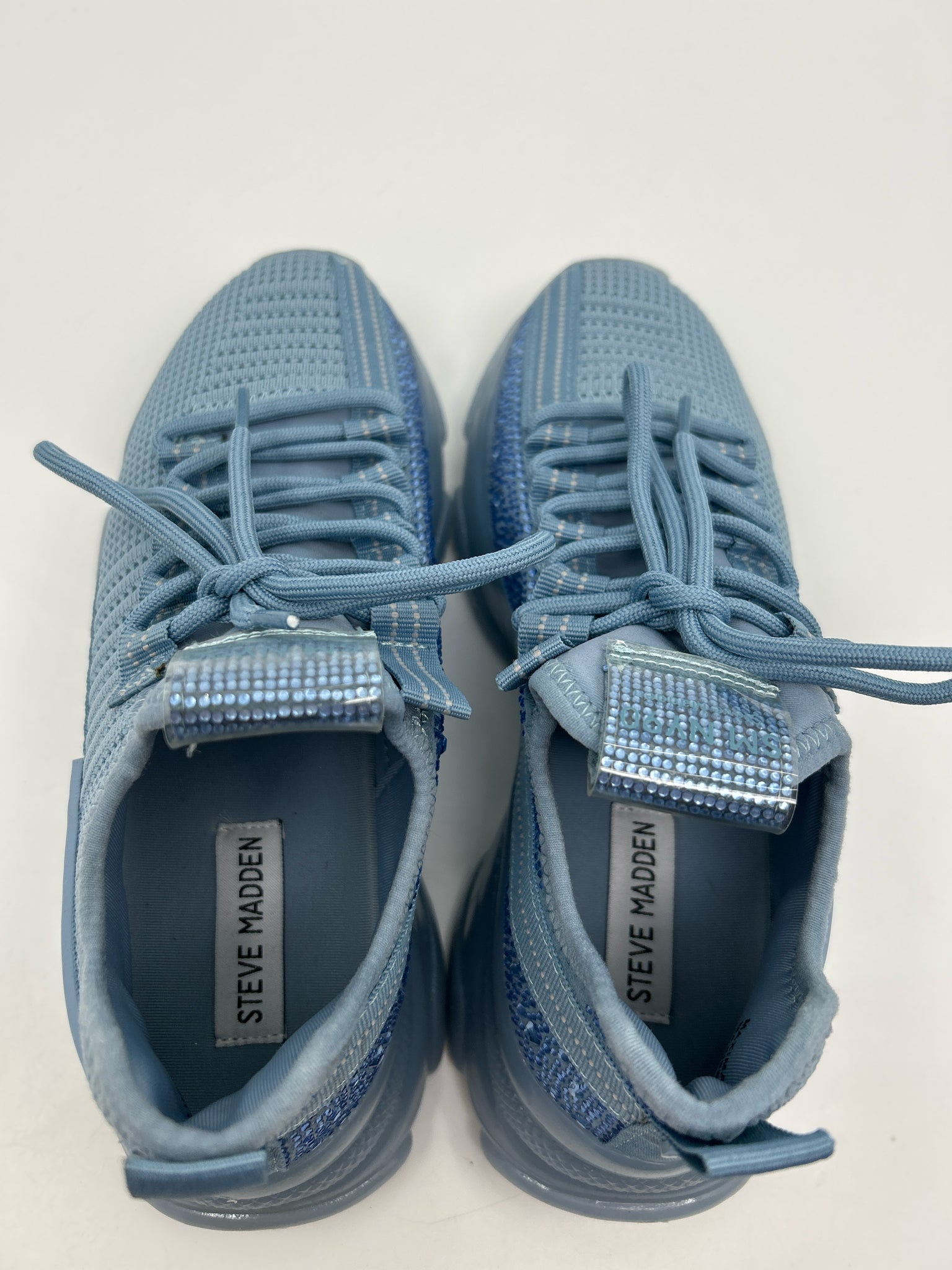 STEVE MADDEN Size 7 Blue Women Sneakers